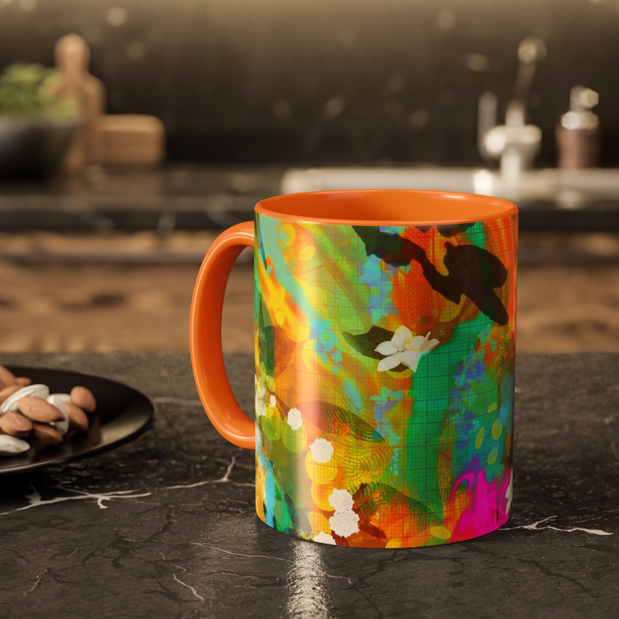 Boho Garden sunshine Ceramic Mug (11oz & 15oz)