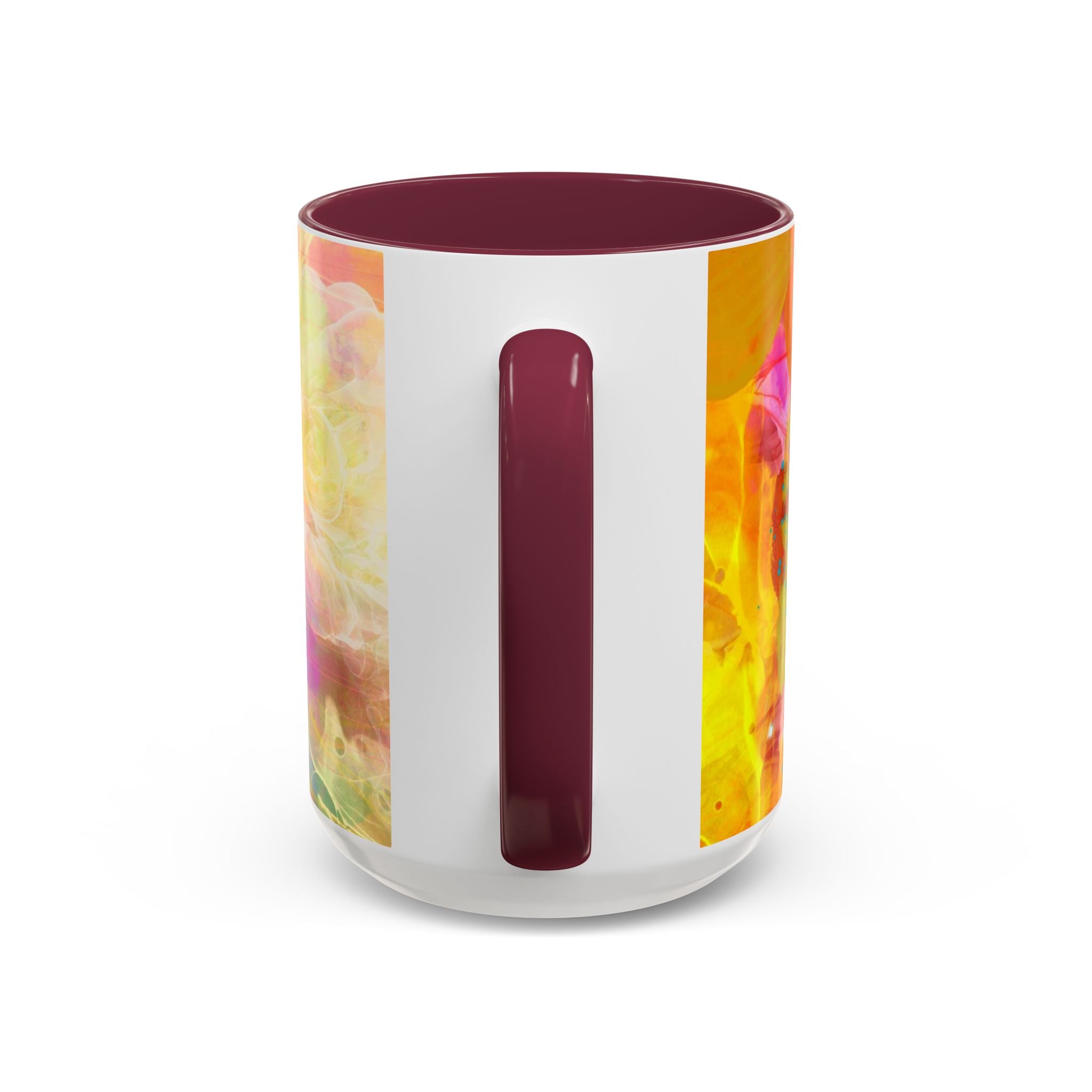 Copy of Boho Floral Rainbow Ceramic Mug (11oz & 15oz)