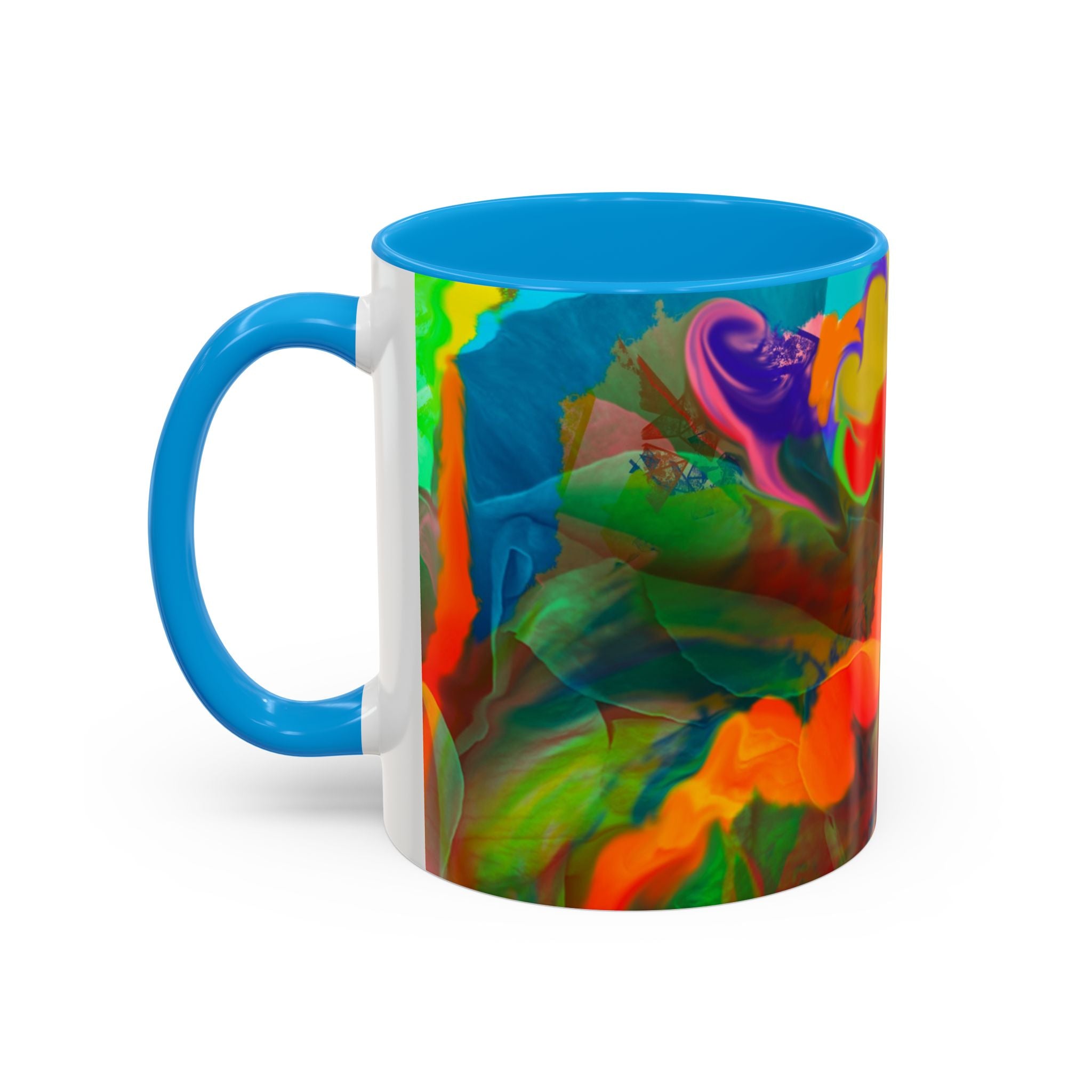Boho  Color Flow Ceramic Mug (11oz & 15oz)