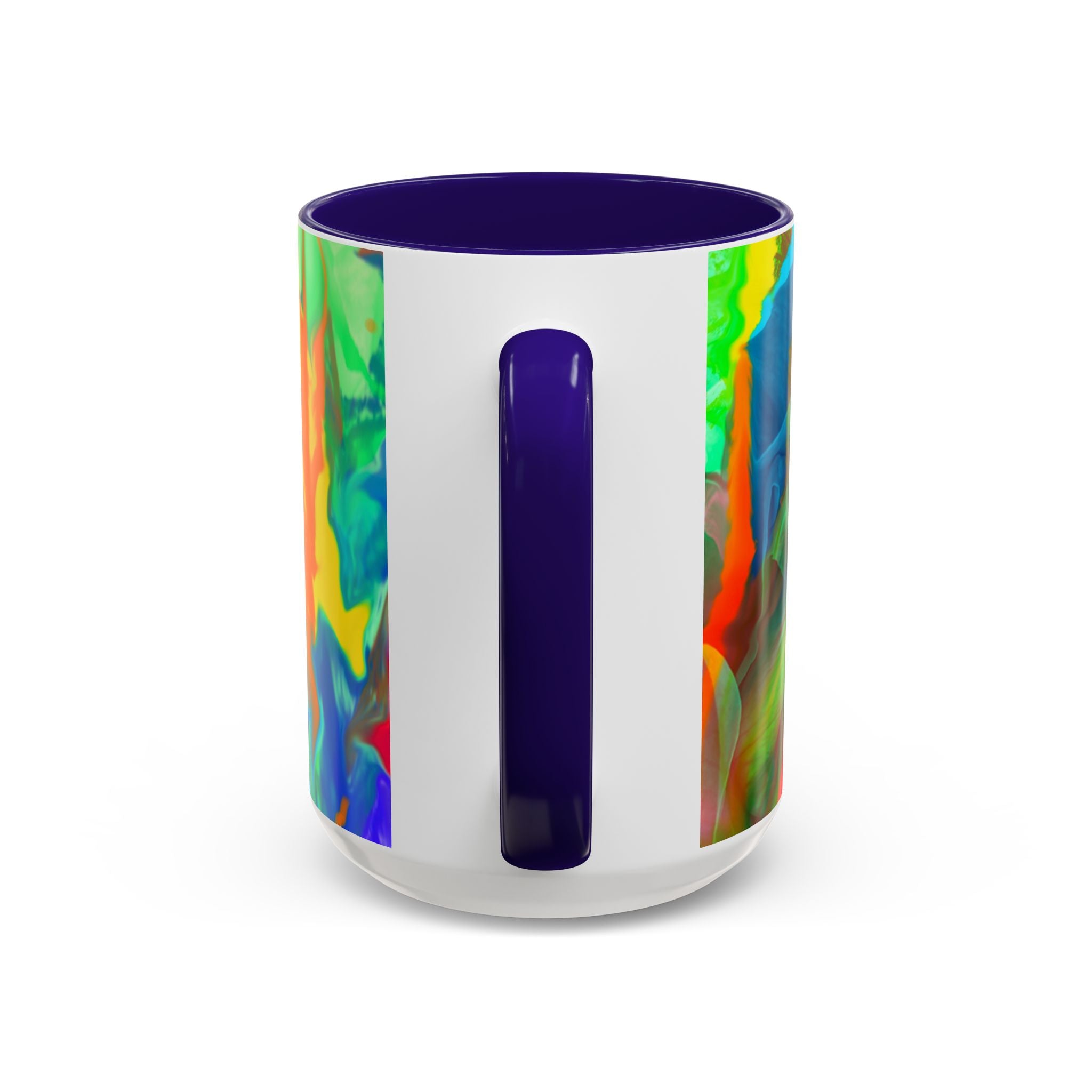 Boho  Color Flow Ceramic Mug (11oz & 15oz)