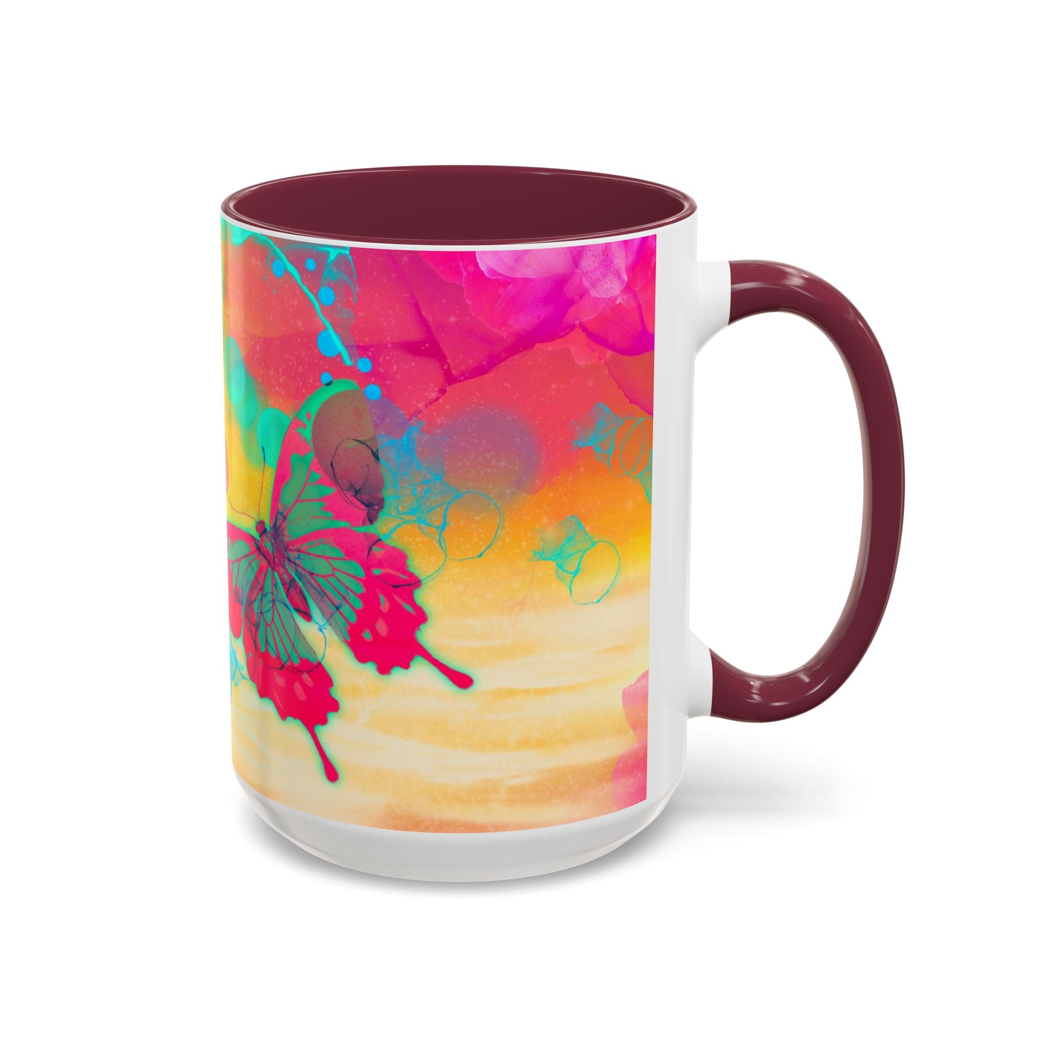 Boho butterfly Ceramic Mug (11oz & 15oz)
