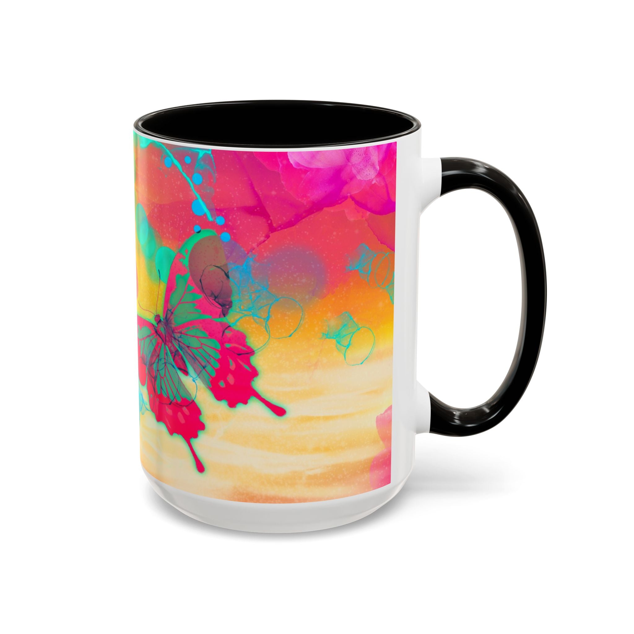 Boho butterfly Ceramic Mug (11oz & 15oz)