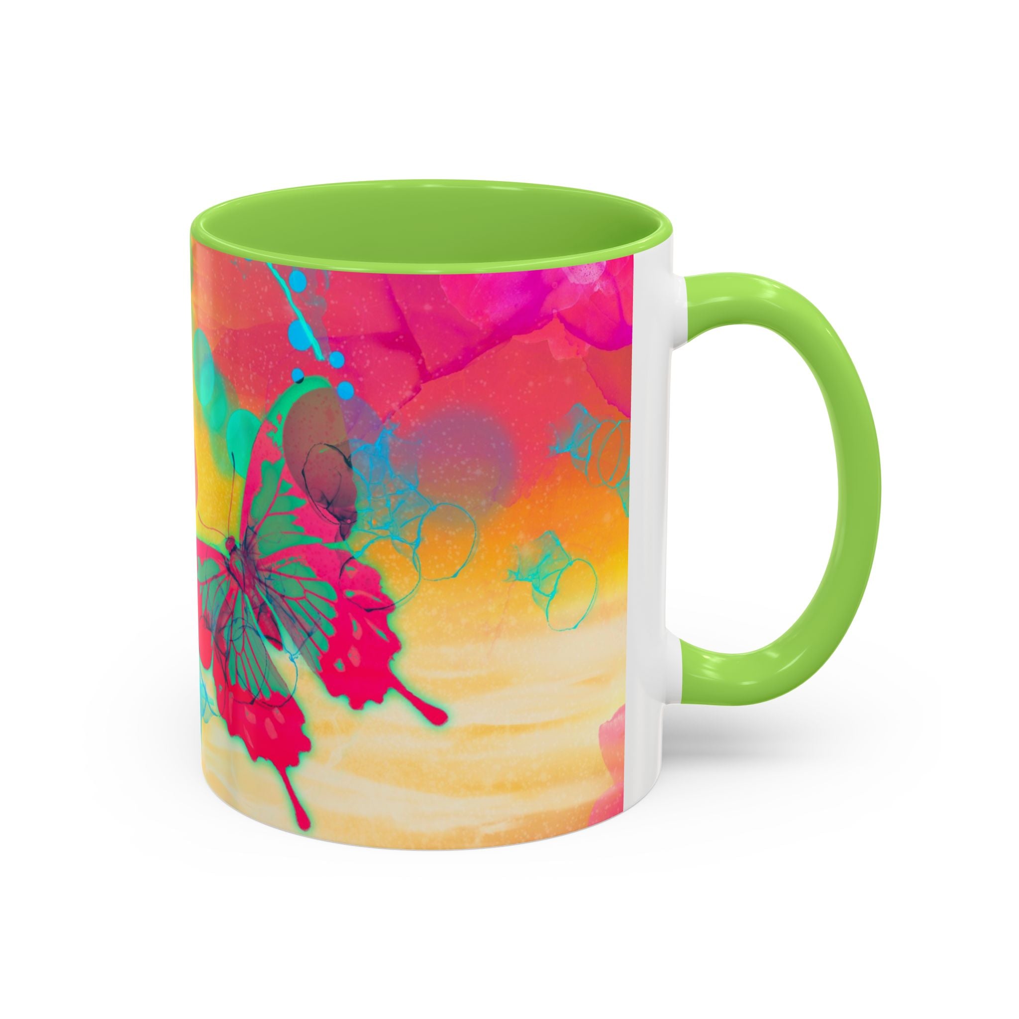 Boho butterfly Ceramic Mug (11oz & 15oz)