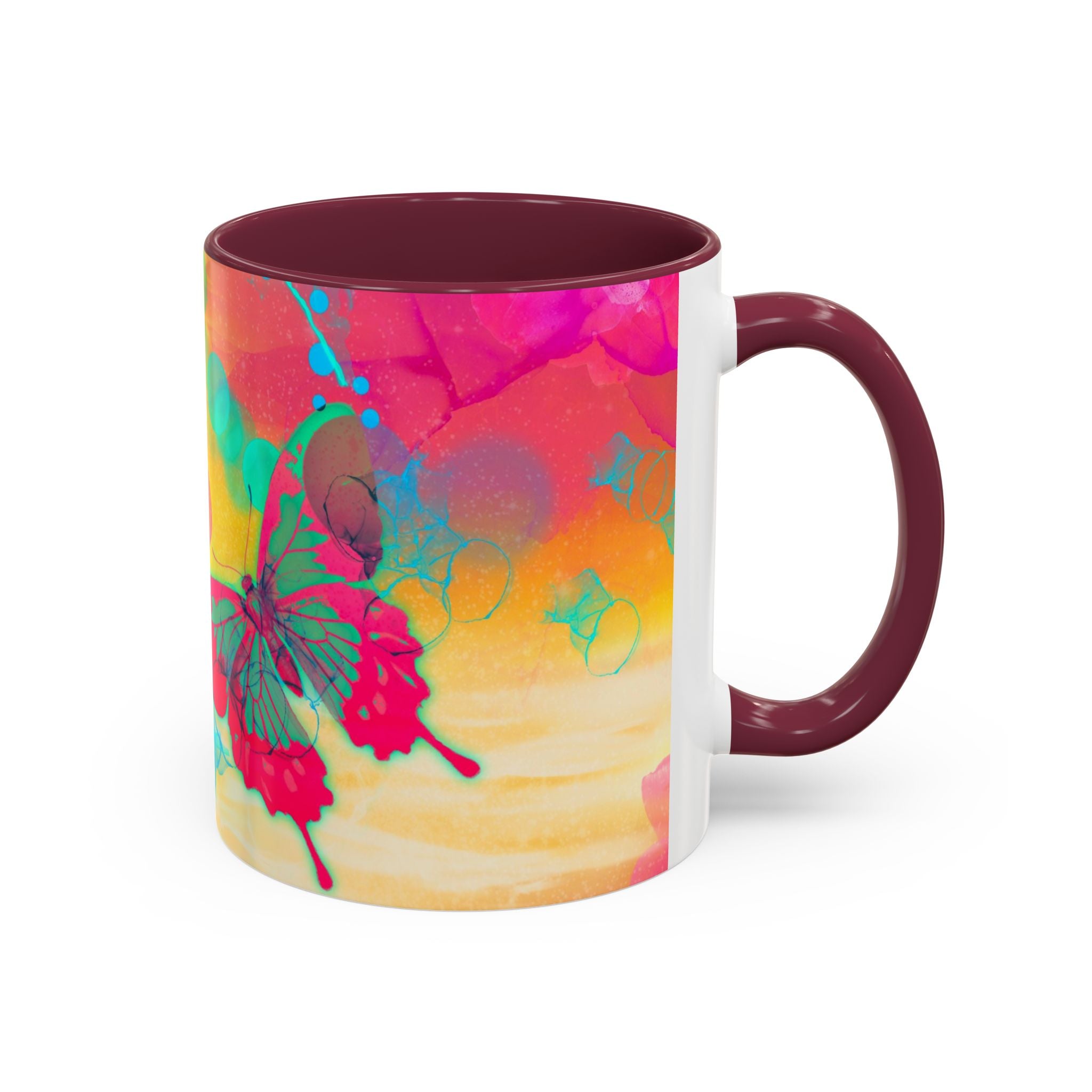 Boho butterfly Ceramic Mug (11oz & 15oz)