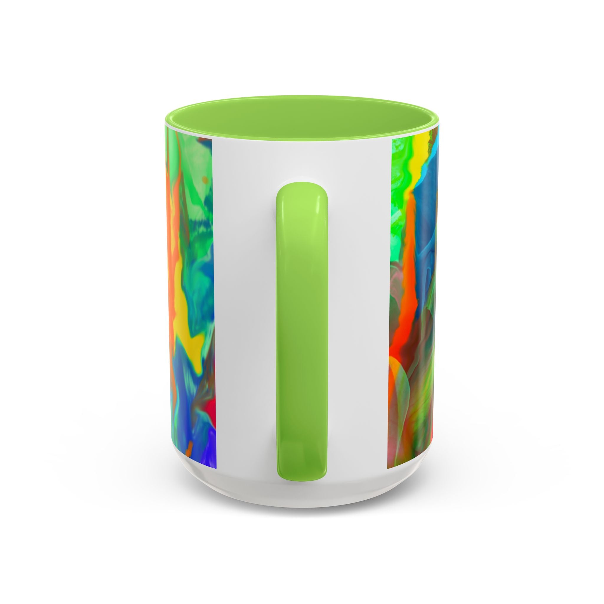 Boho  Color Flow Ceramic Mug (11oz & 15oz)