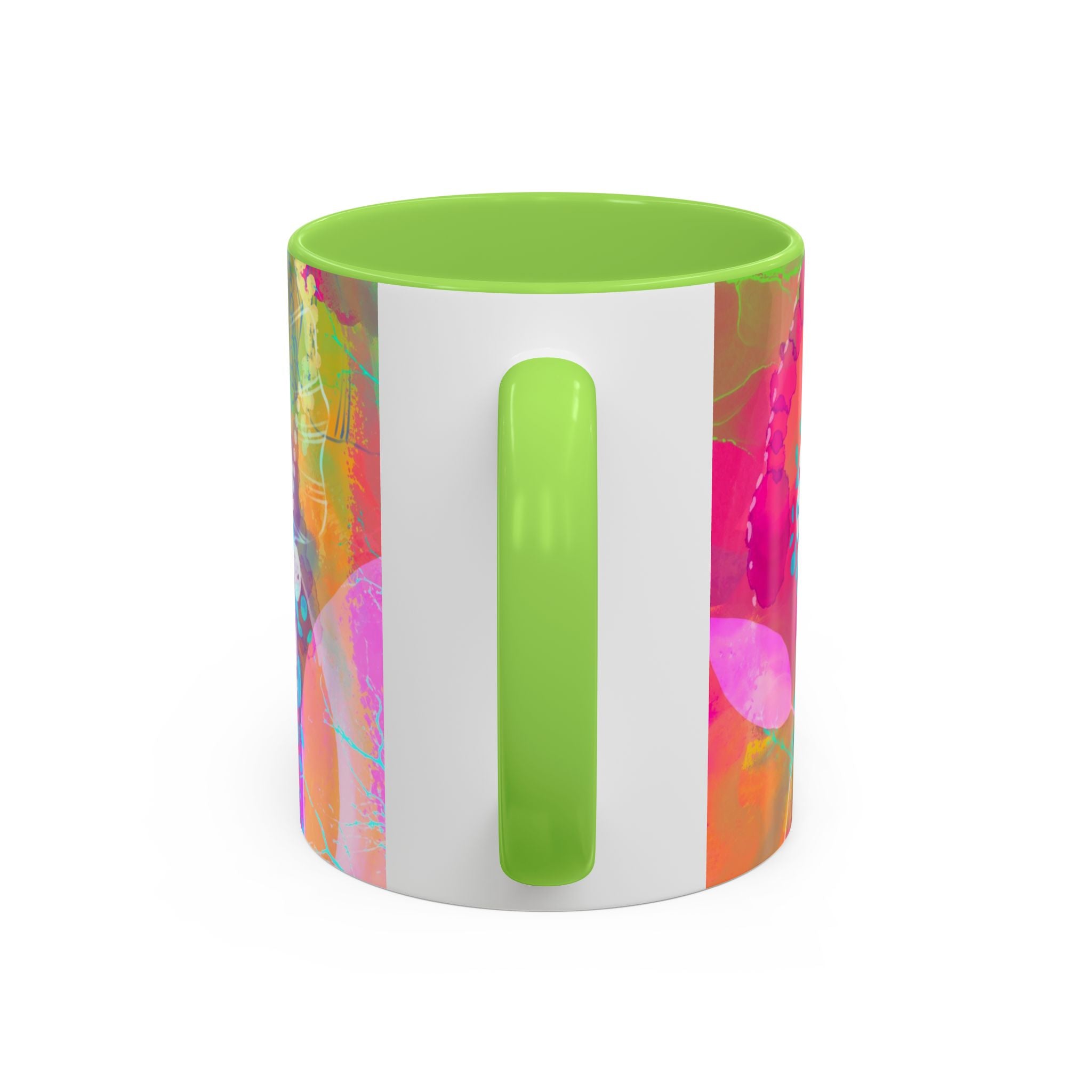 Boho Floral Rainbow Ceramic Mug (11oz & 15oz)