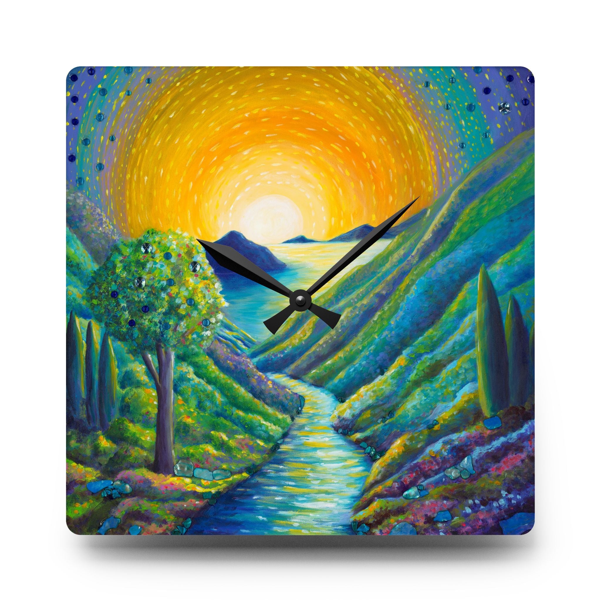 Acrylic Wall Clock - Dream Journey