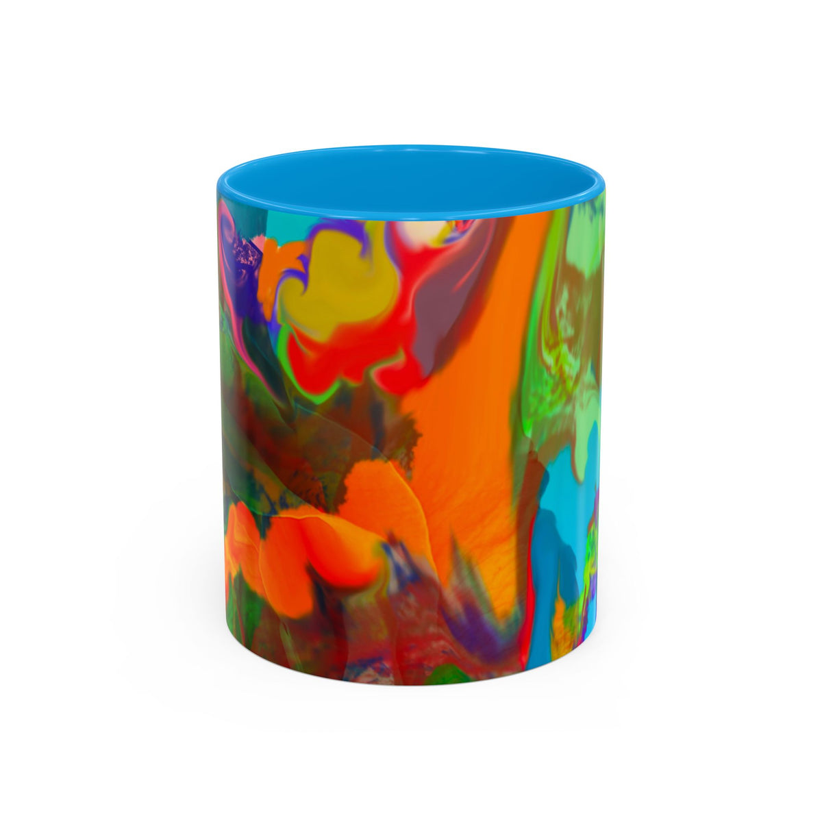 Boho  Color Flow Ceramic Mug (11oz & 15oz)