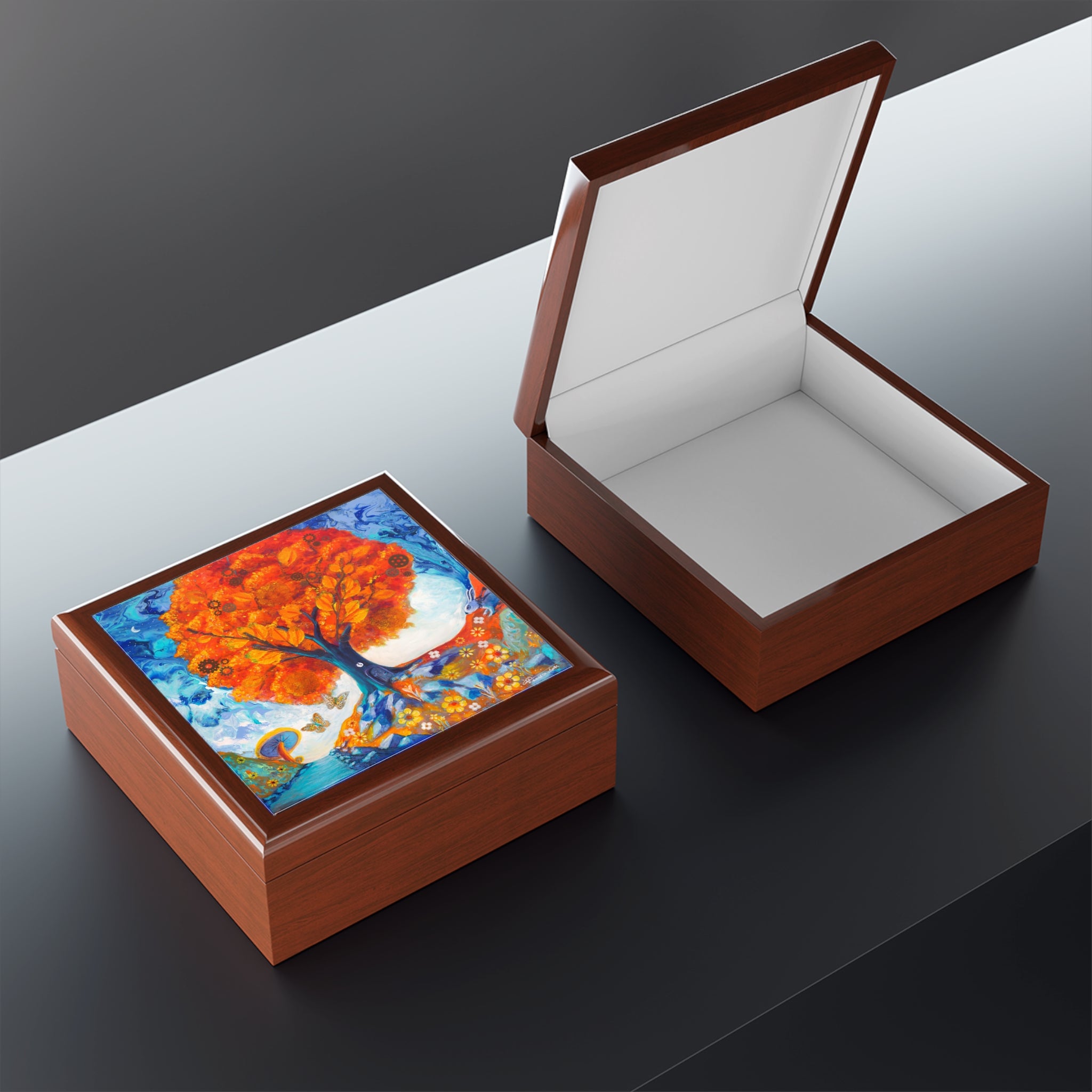 Jewelry Box - Late for Tea Dream Journey Jewelry Box