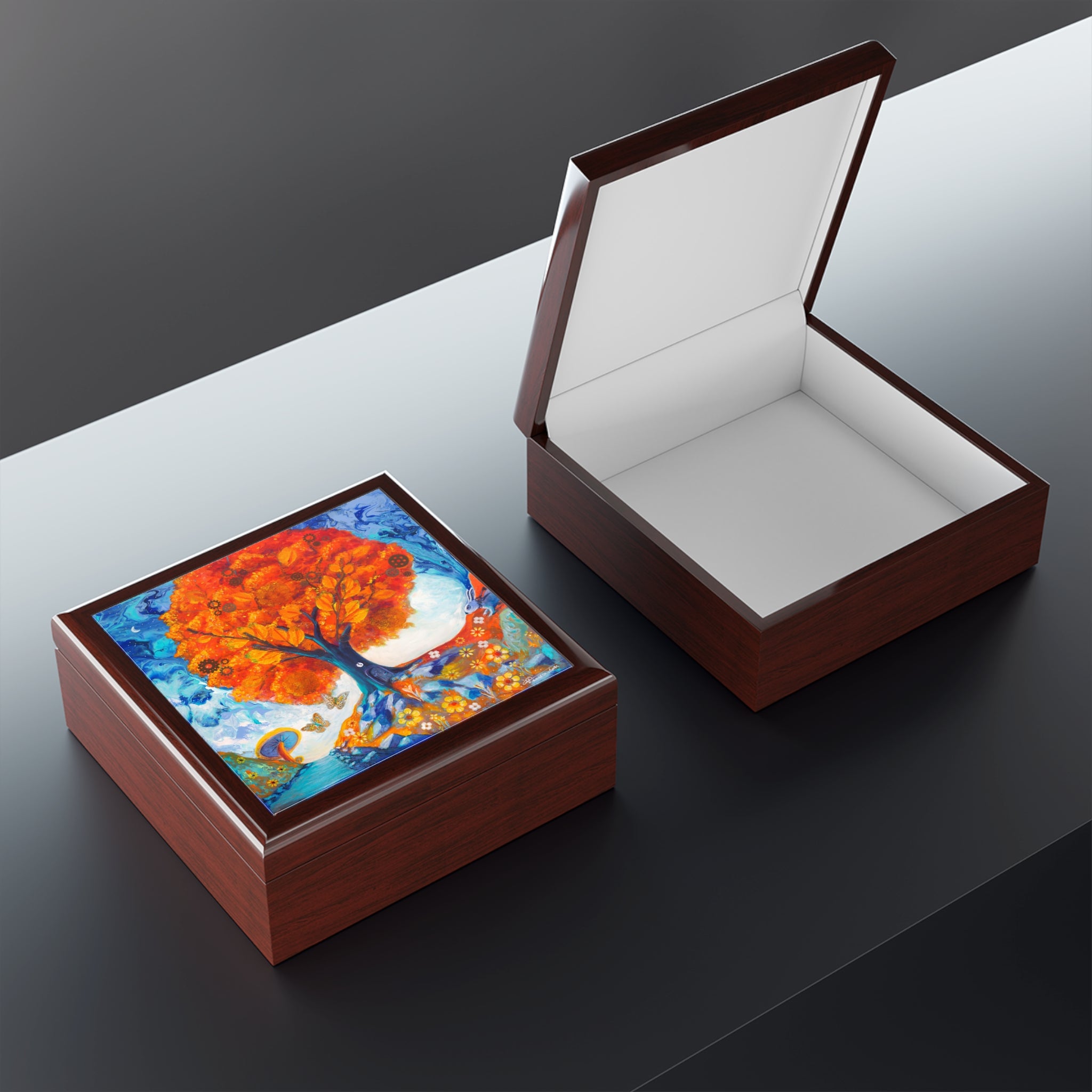 Jewelry Box - Late for Tea Dream Journey Jewelry Box