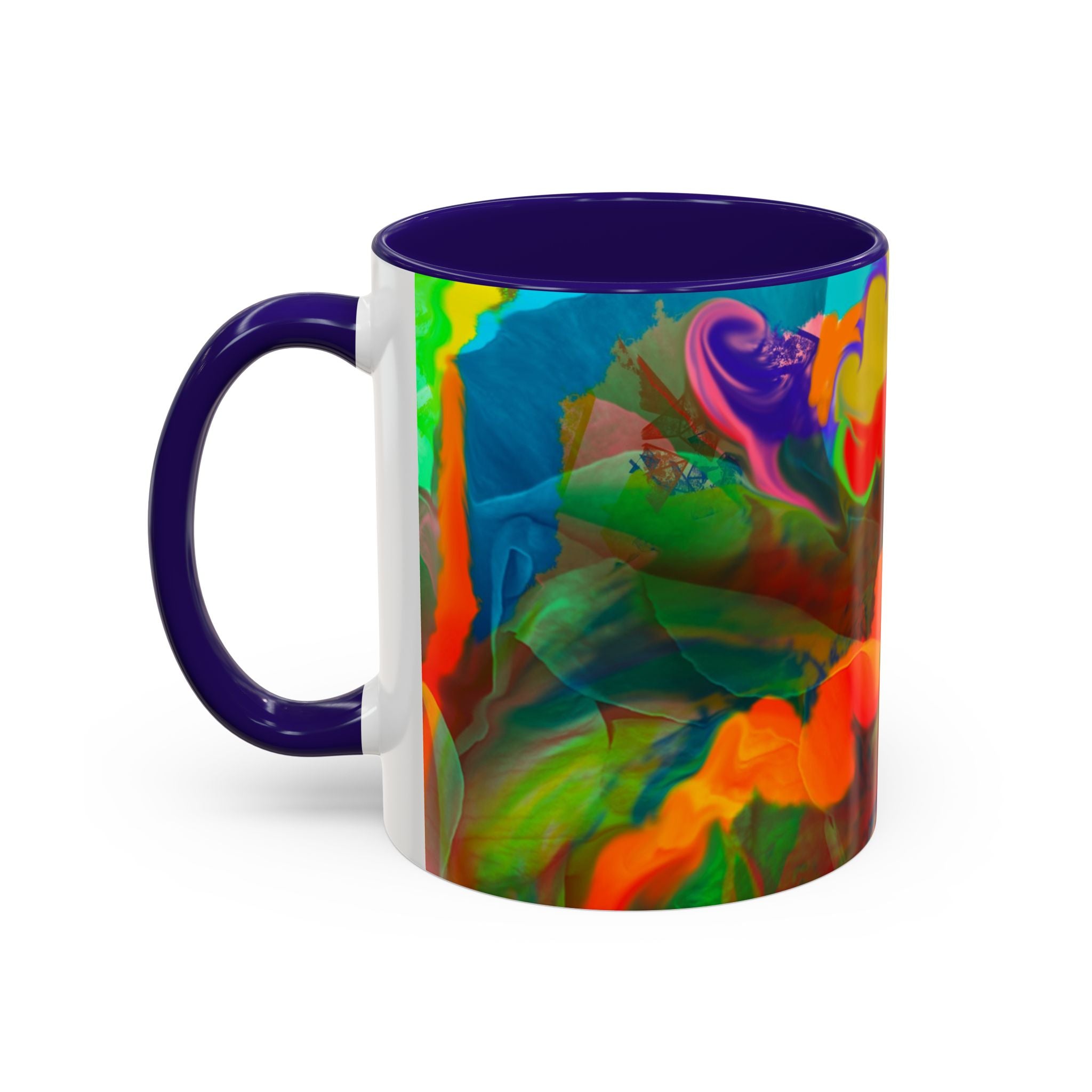 Boho  Color Flow Ceramic Mug (11oz & 15oz)