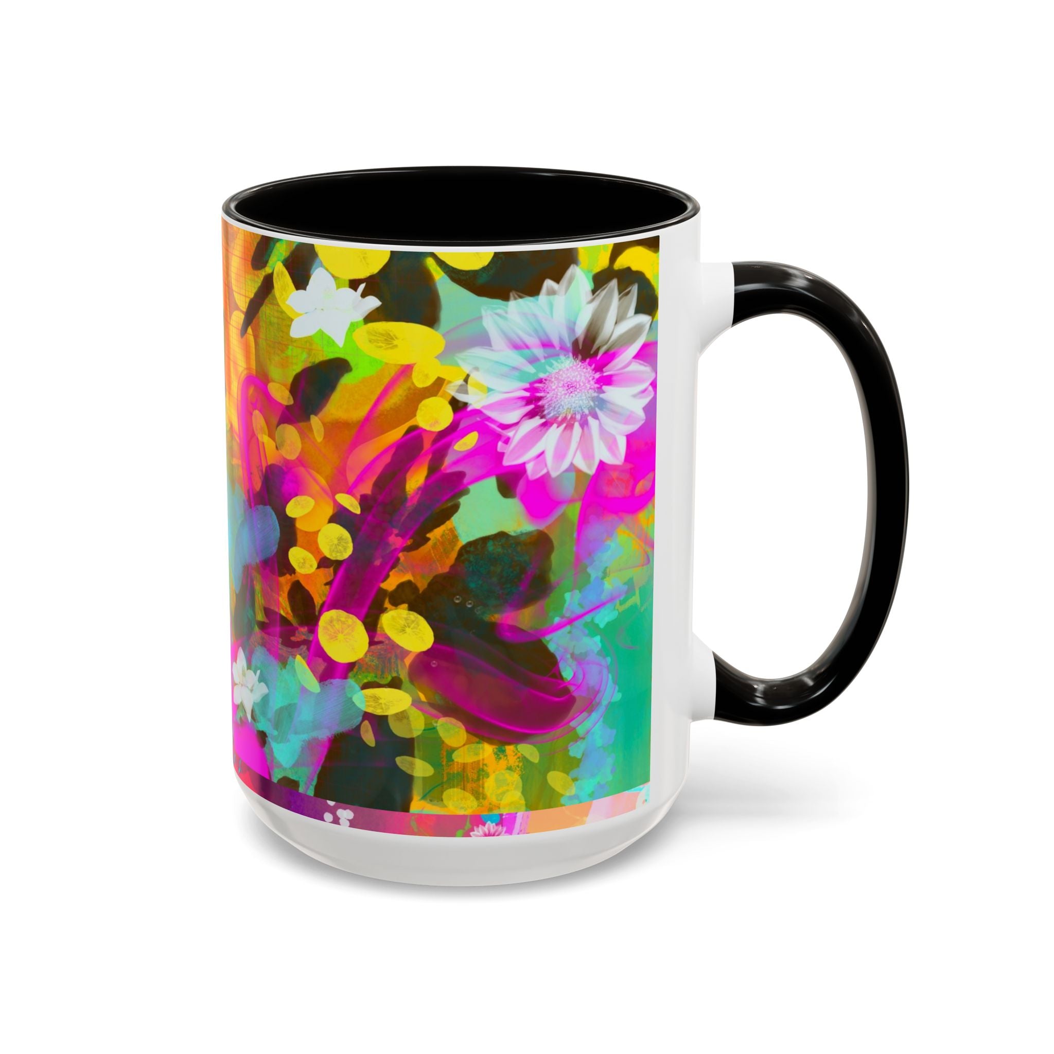 Boho Garden sunshine Ceramic Mug (11oz & 15oz)