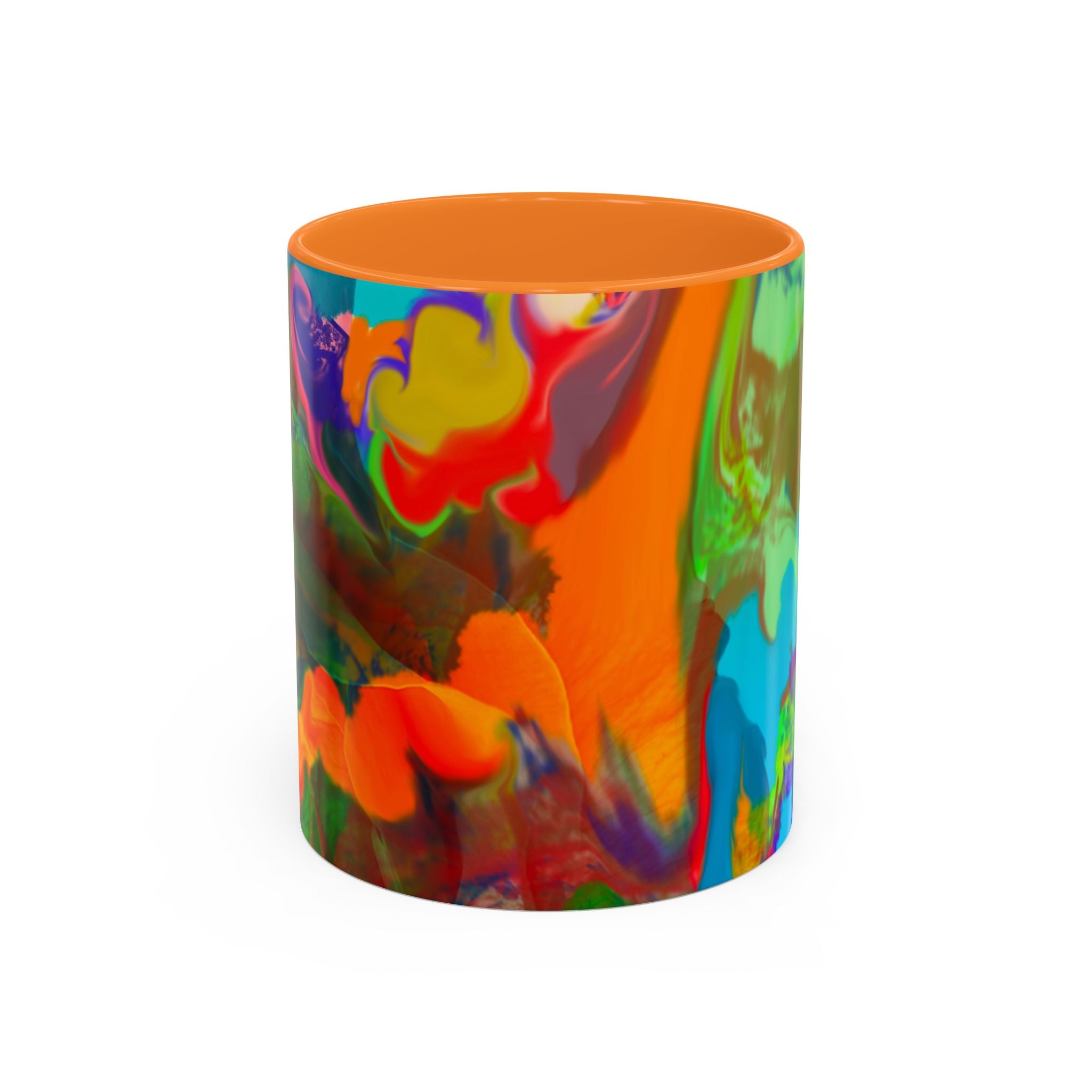 Boho  Color Flow Ceramic Mug (11oz & 15oz)