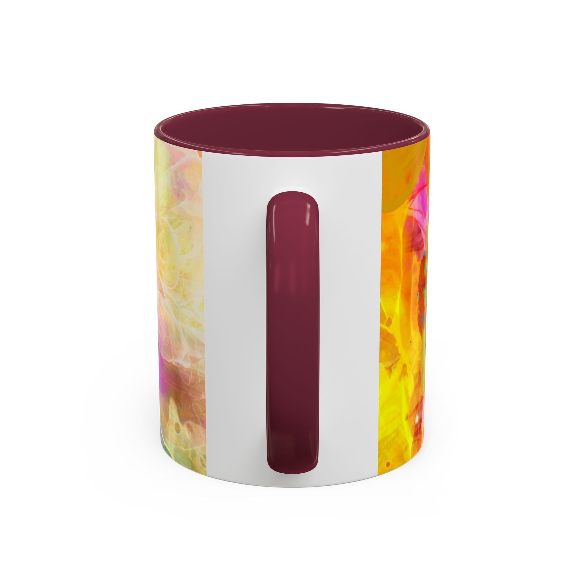 Copy of Boho Floral Rainbow Ceramic Mug (11oz & 15oz)