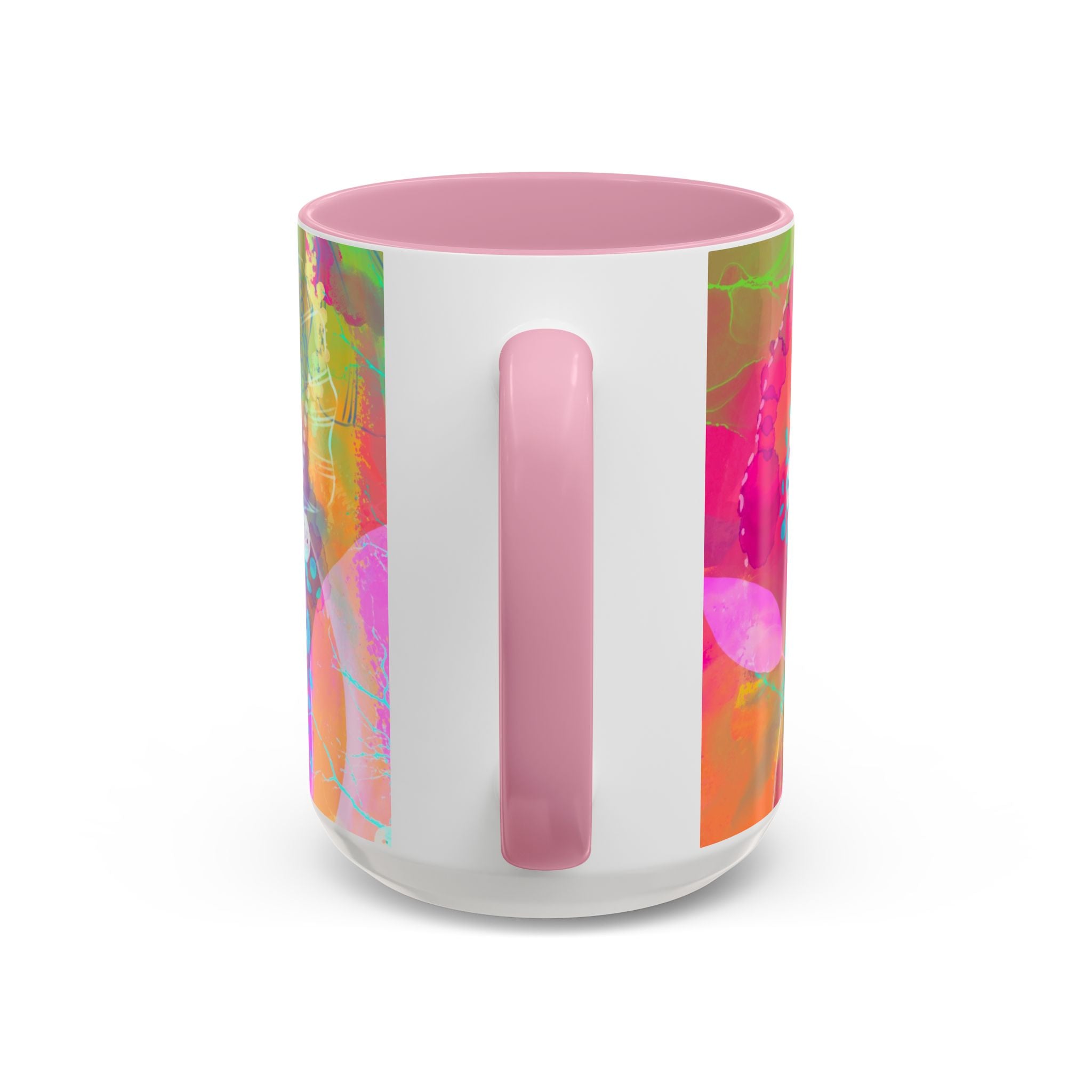 Boho Floral Rainbow Ceramic Mug (11oz & 15oz)