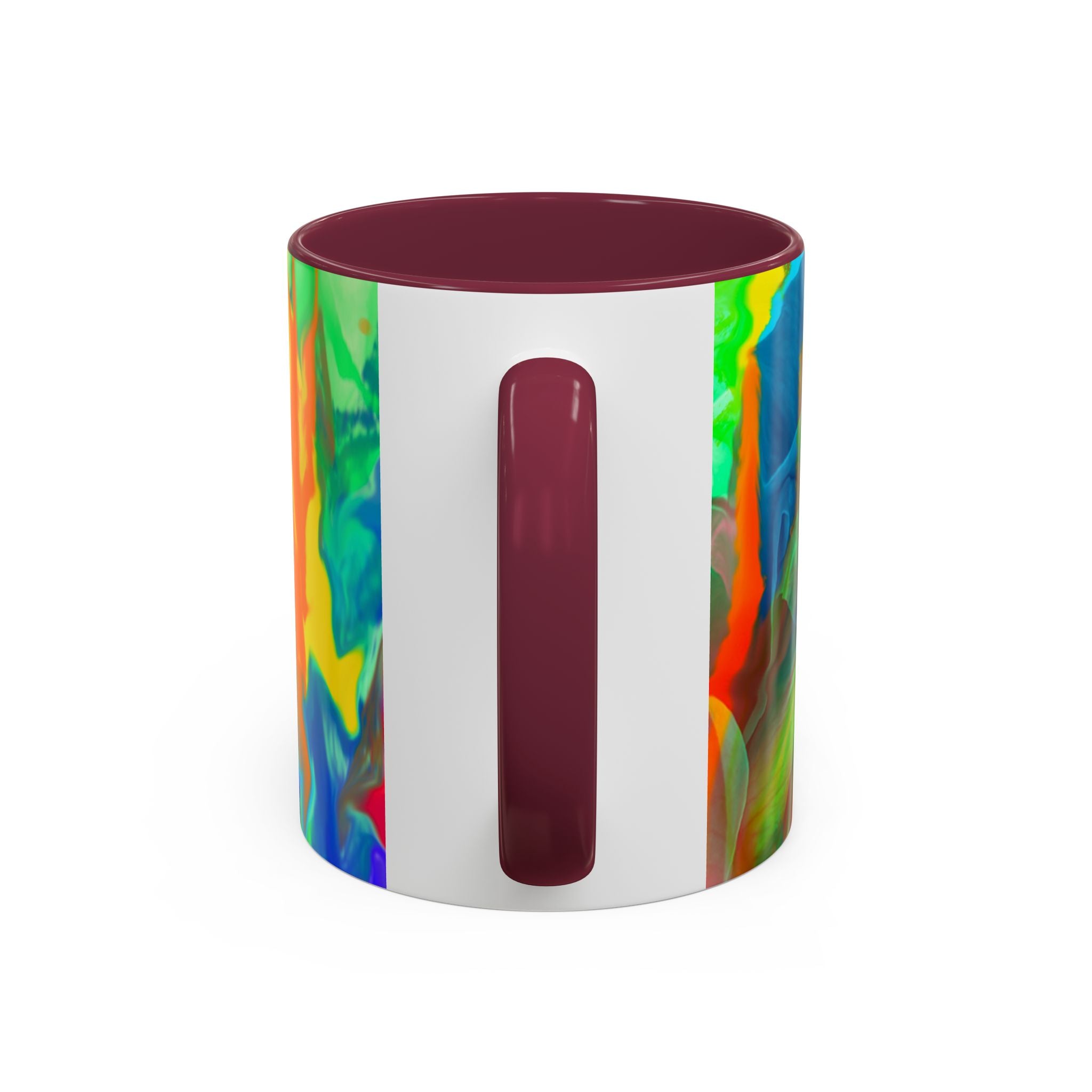Boho  Color Flow Ceramic Mug (11oz & 15oz)