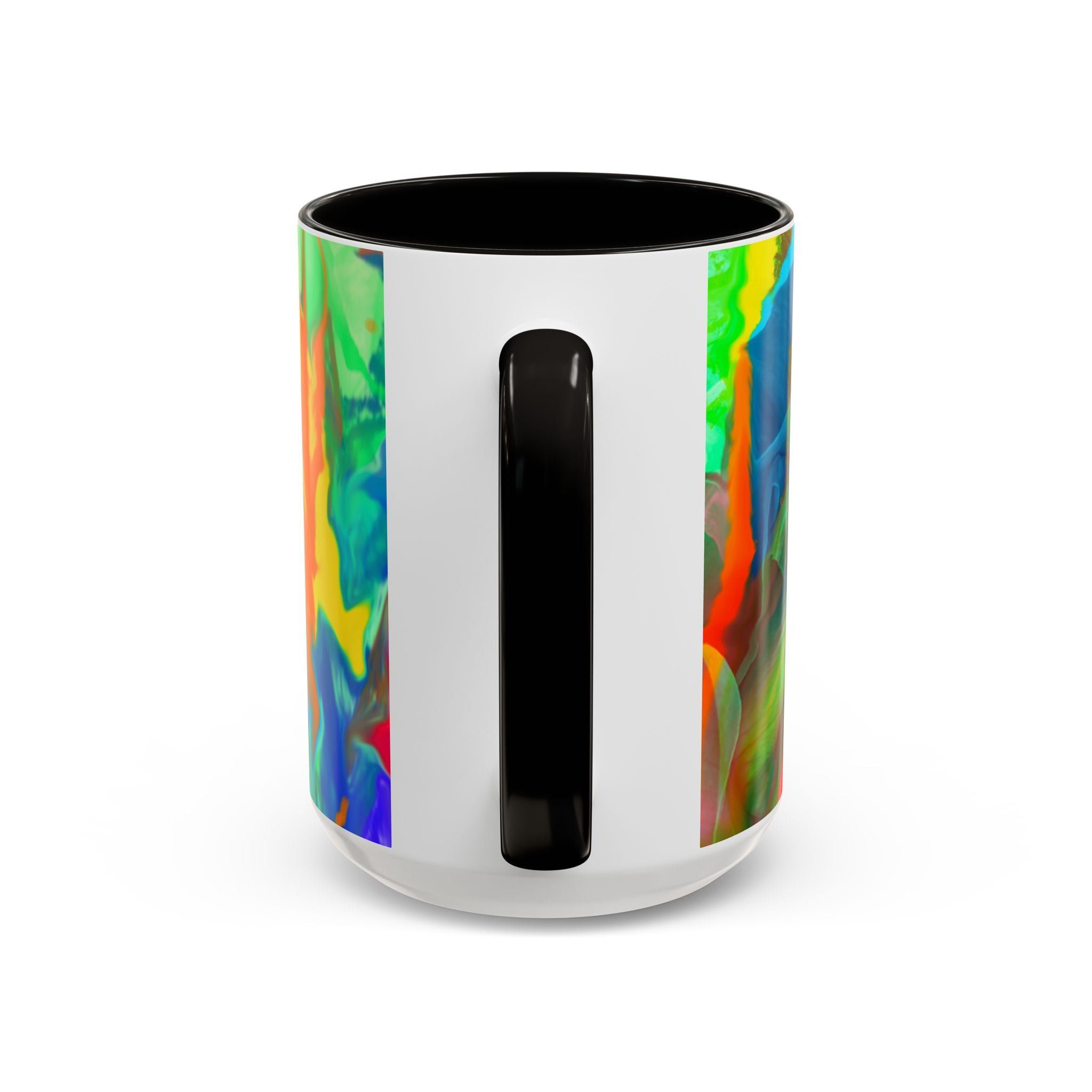 Boho  Color Flow Ceramic Mug (11oz & 15oz)
