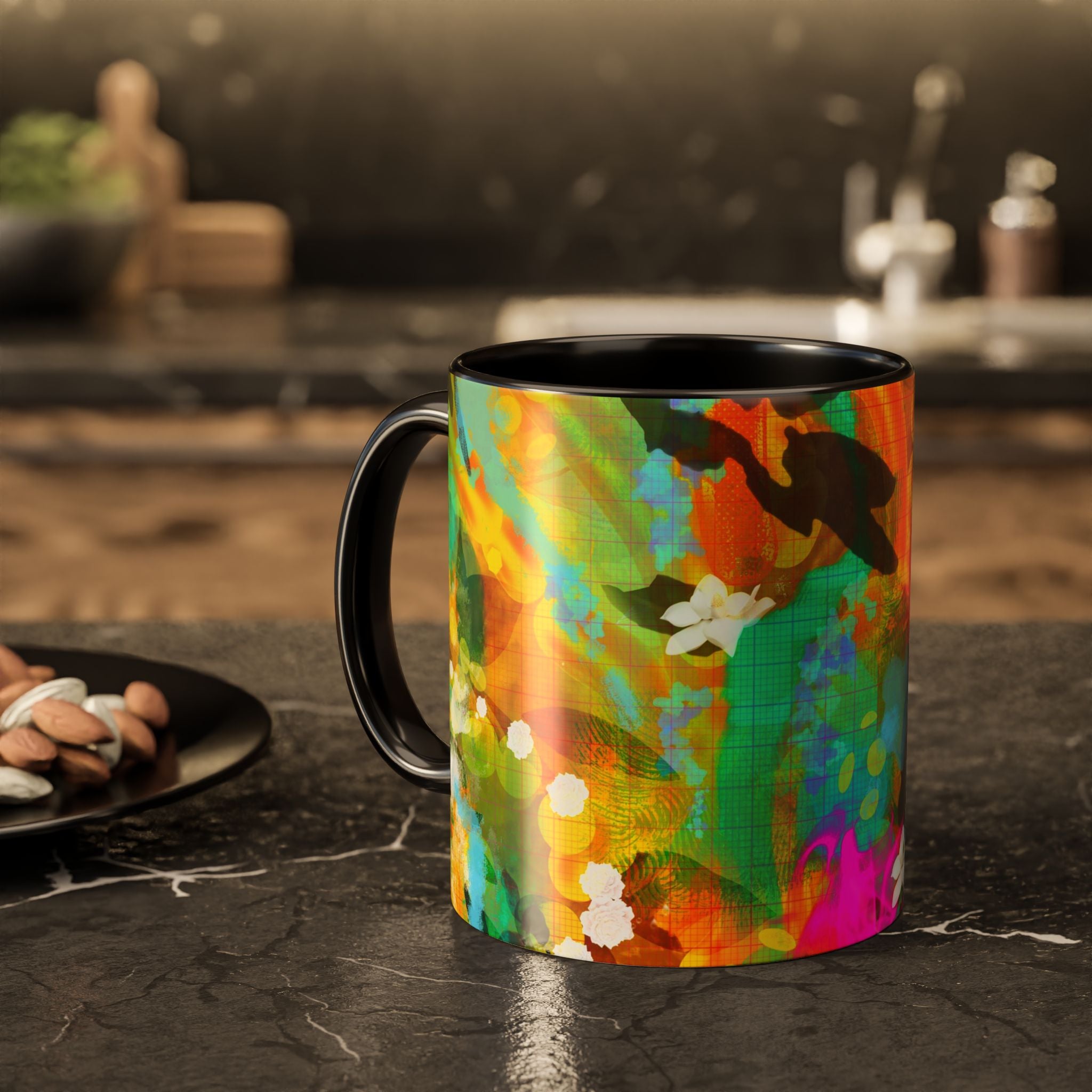 Boho Garden sunshine Ceramic Mug (11oz & 15oz)