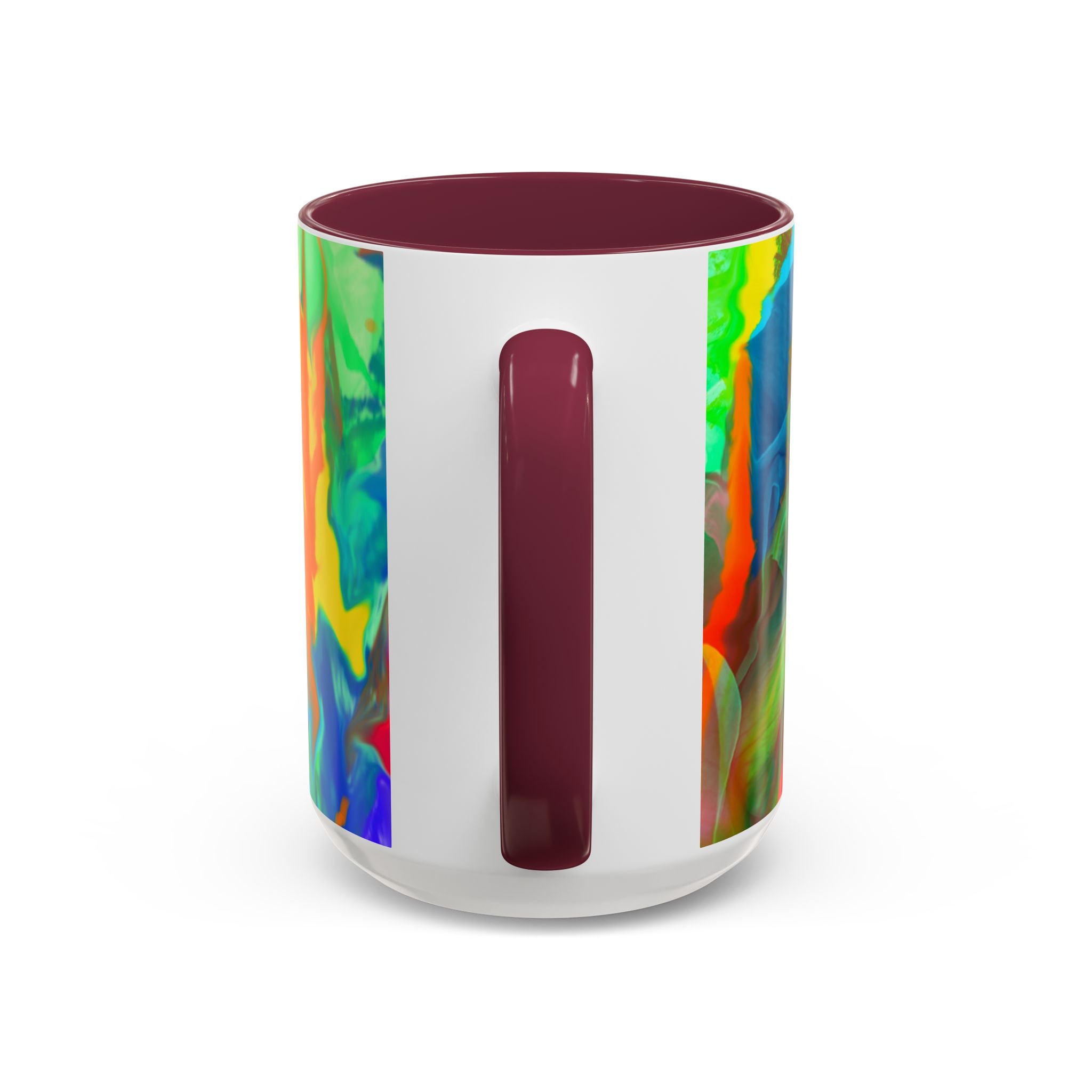 Boho  Color Flow Ceramic Mug (11oz & 15oz)