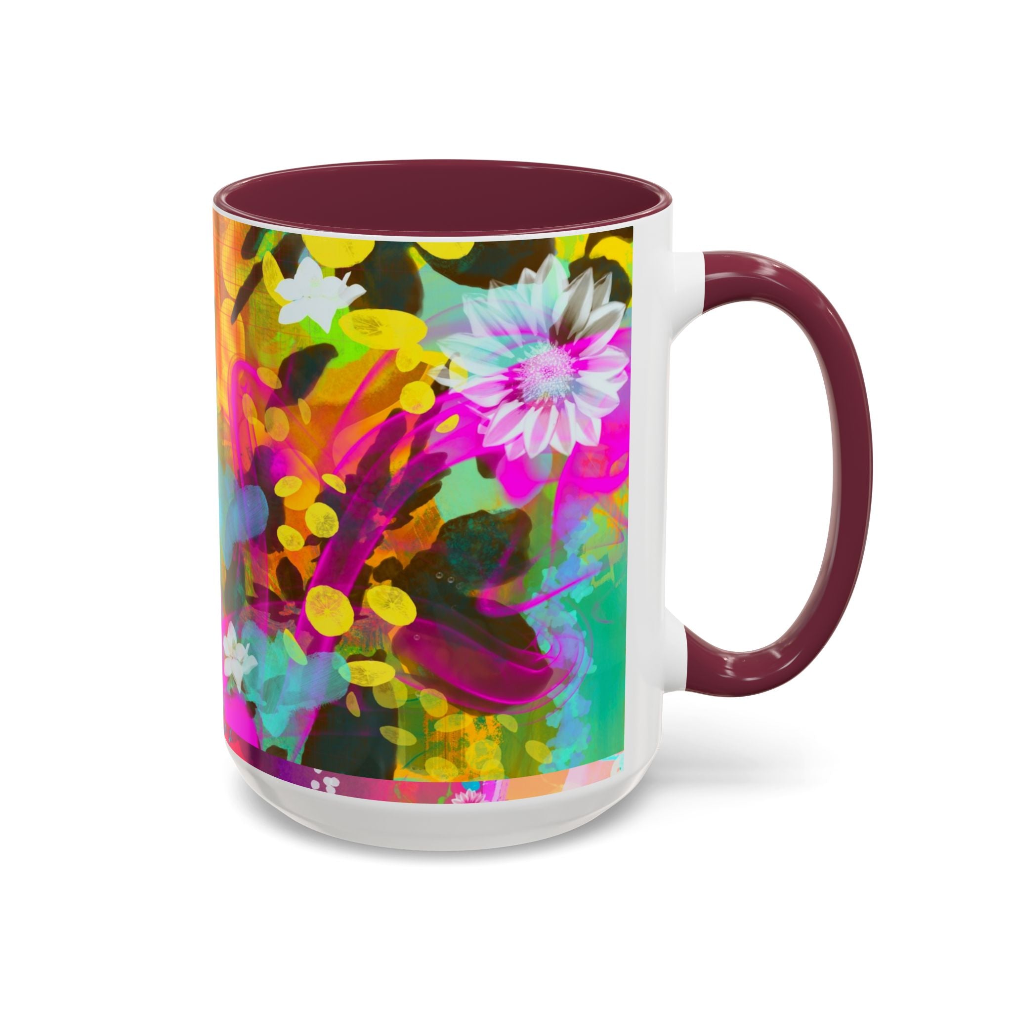 Boho Garden sunshine Ceramic Mug (11oz & 15oz)