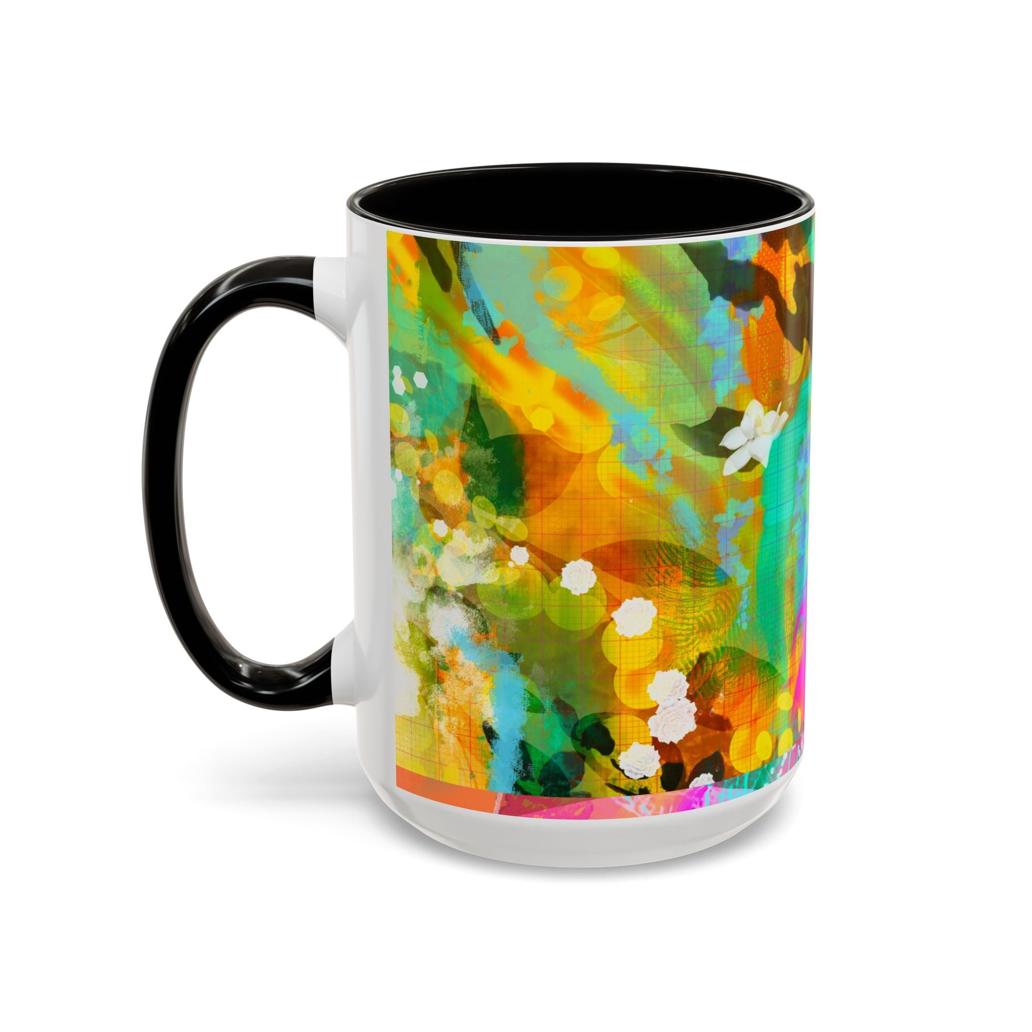Boho Garden sunshine Ceramic Mug (11oz & 15oz)