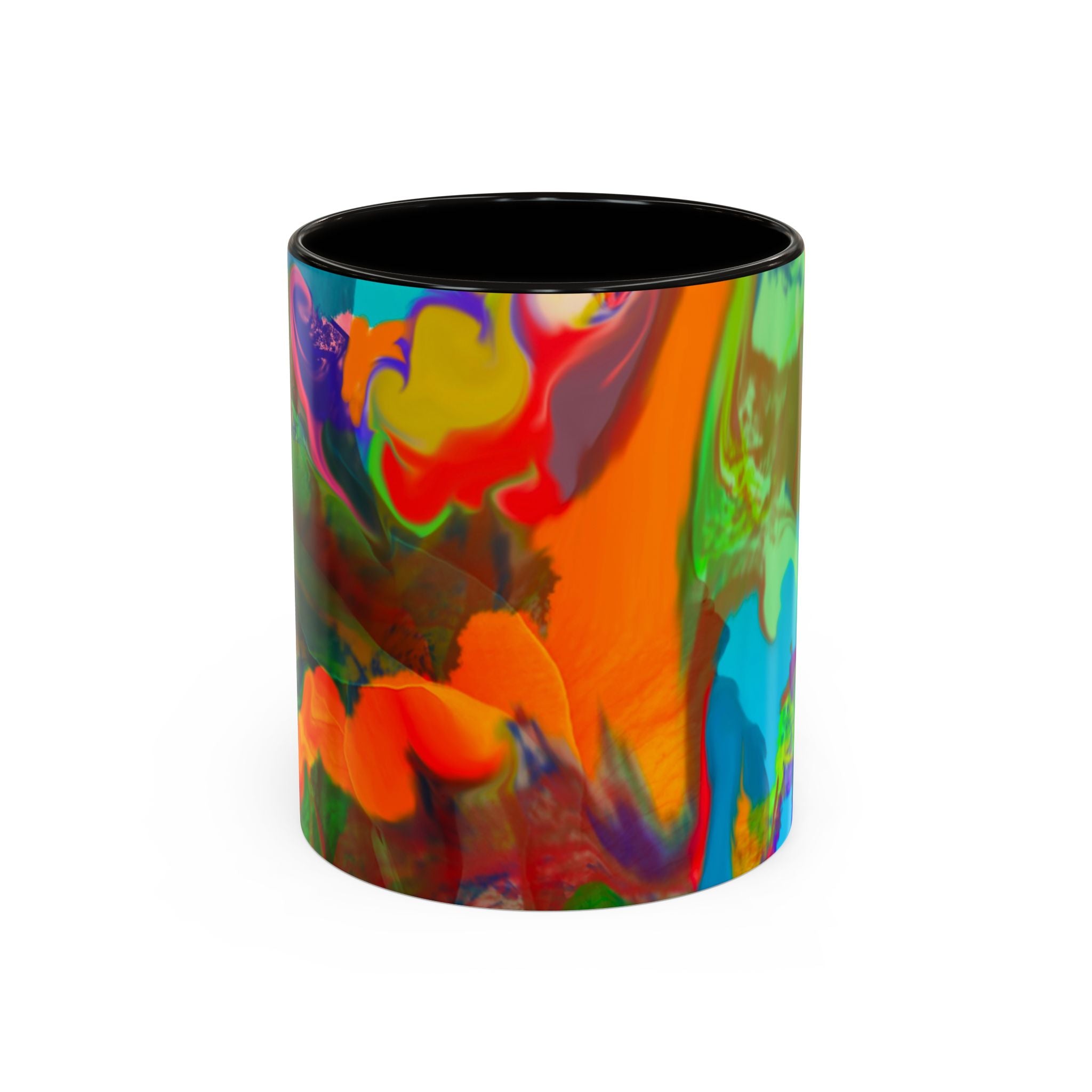 Boho  Color Flow Ceramic Mug (11oz & 15oz)