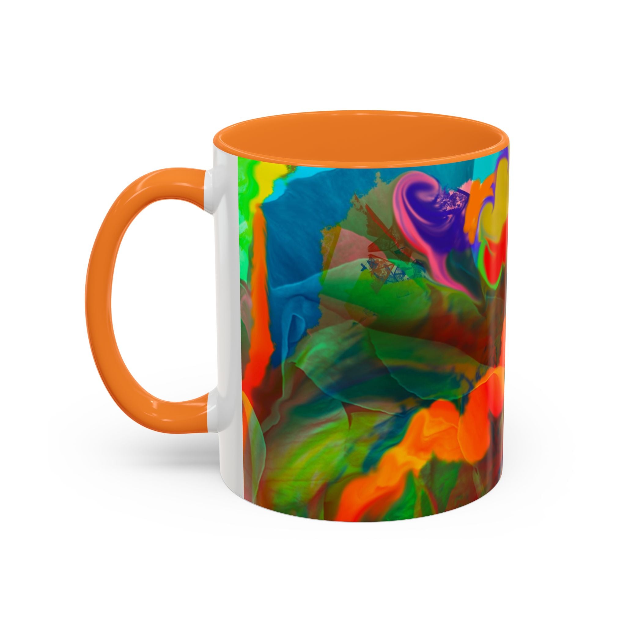 Boho  Color Flow Ceramic Mug (11oz & 15oz)