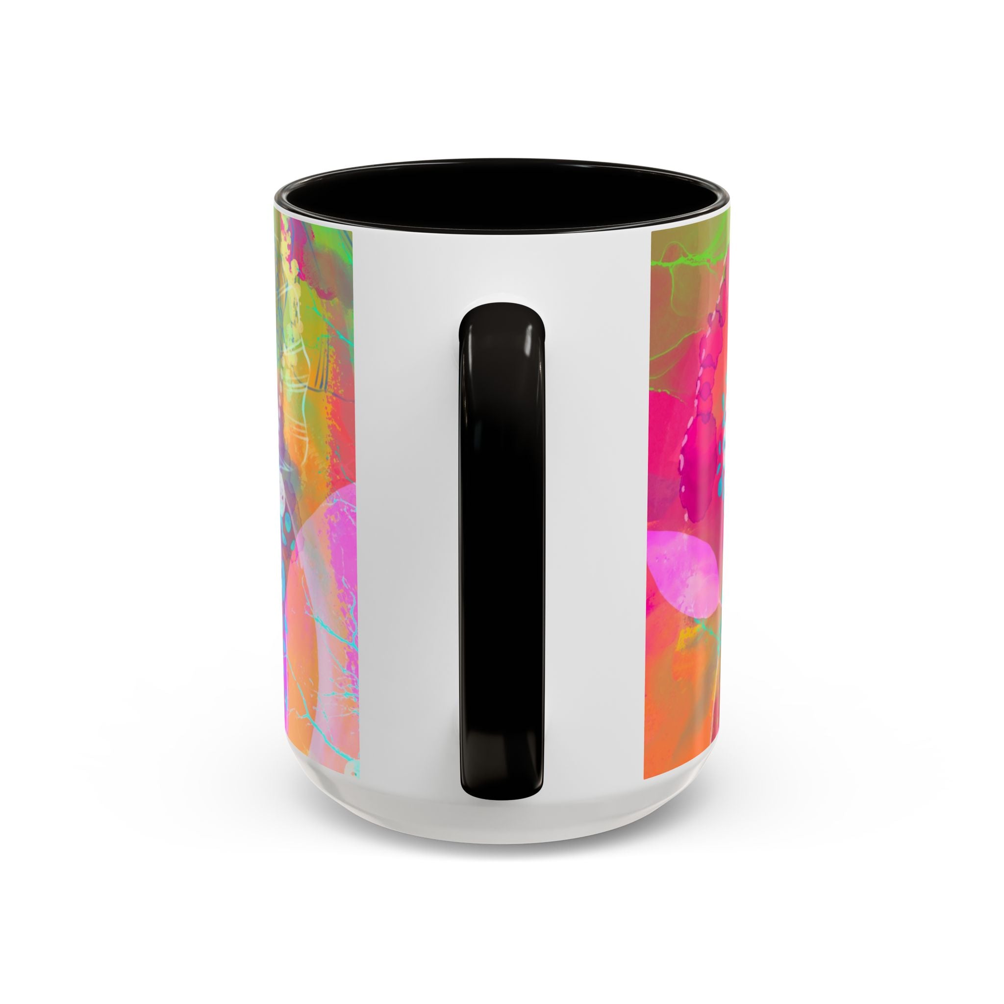 Boho Floral Rainbow Ceramic Mug (11oz & 15oz)