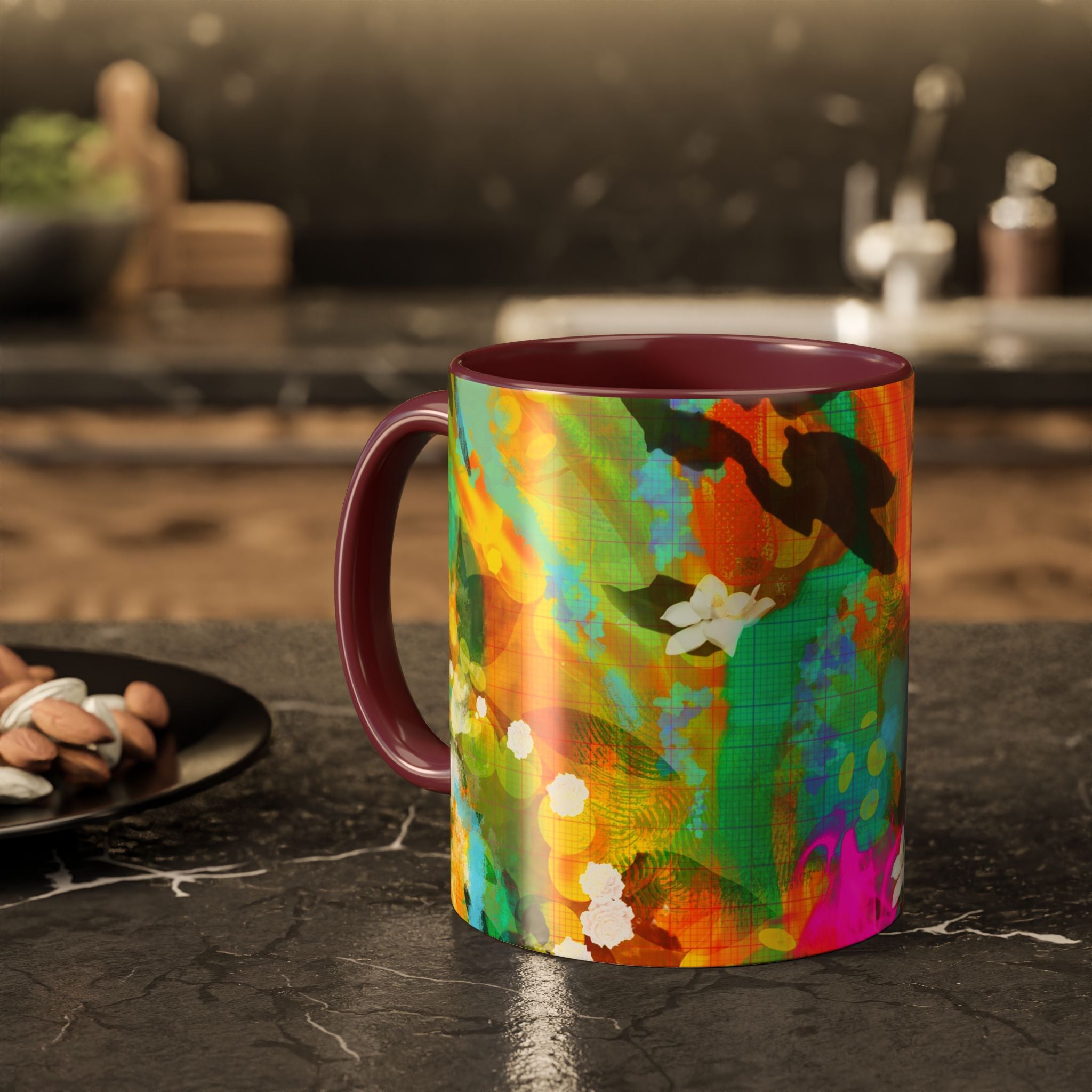 Boho Garden sunshine Ceramic Mug (11oz & 15oz)