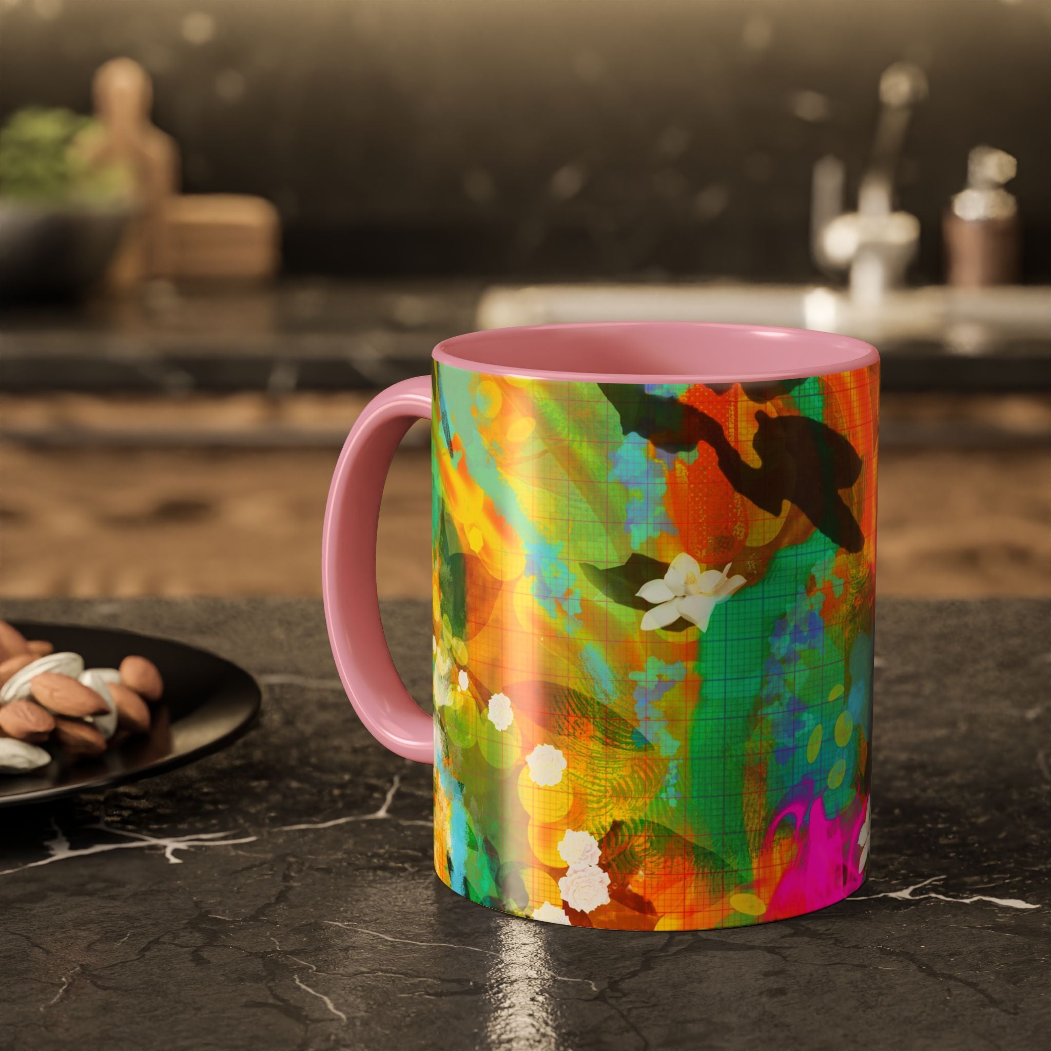 Boho Garden sunshine Ceramic Mug (11oz & 15oz)
