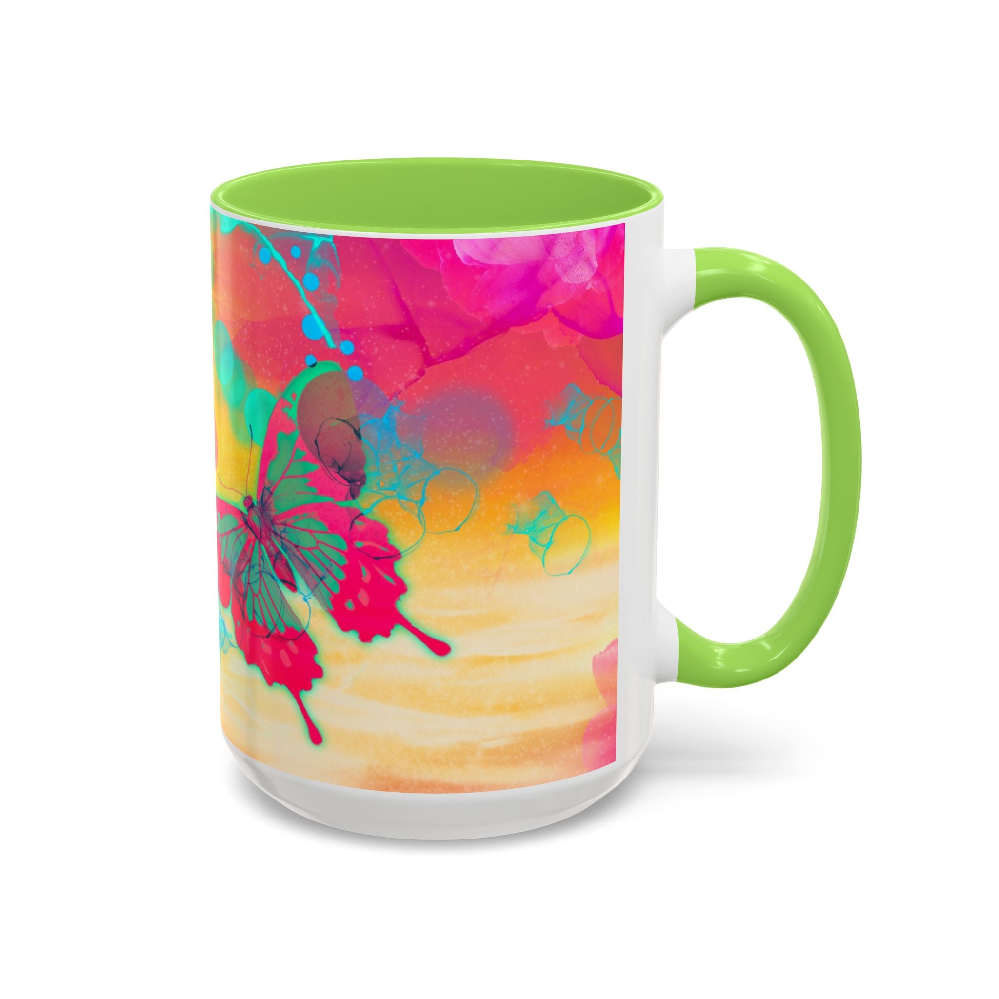 Boho butterfly Ceramic Mug (11oz & 15oz)