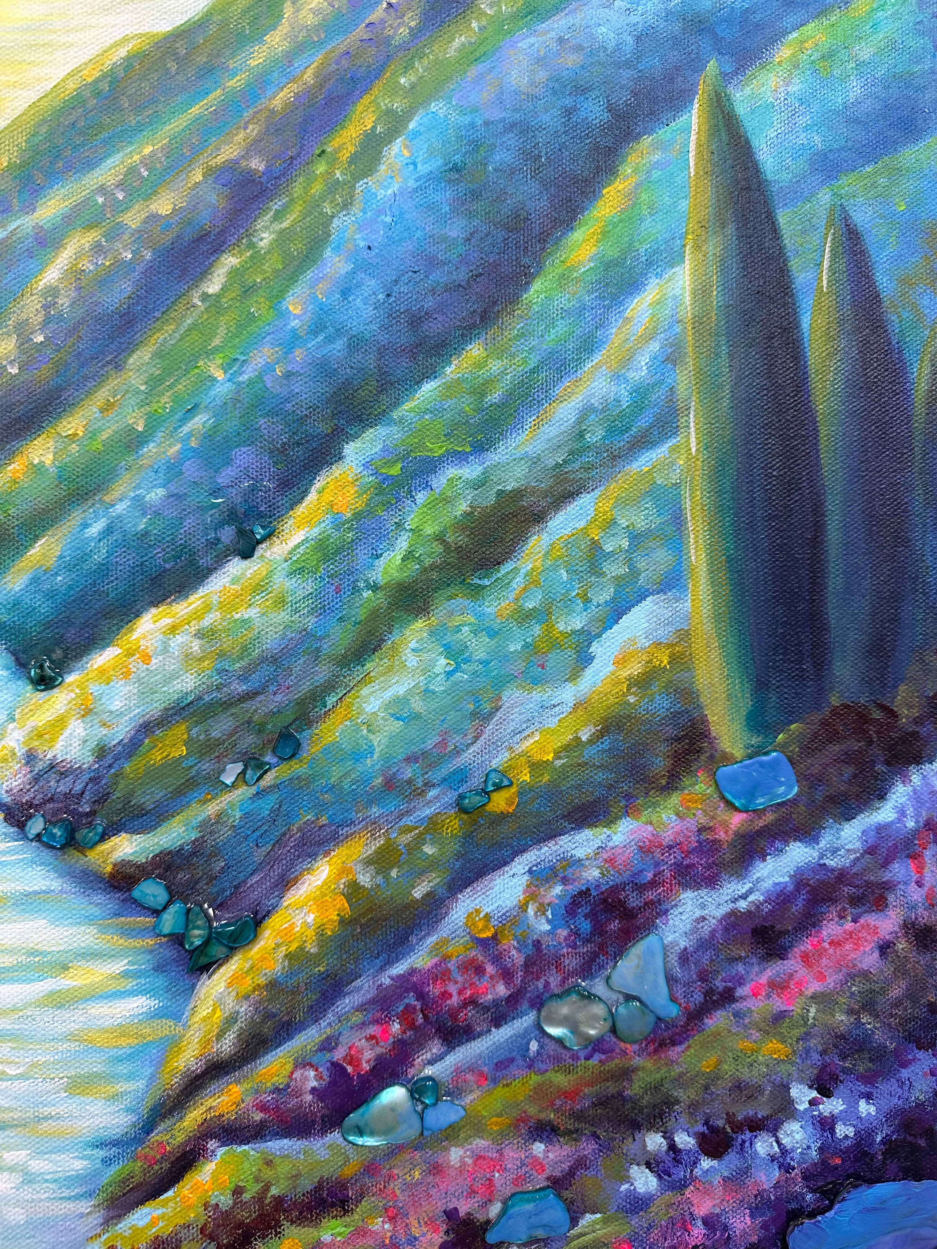 DREAM JOURNEY ORIGINAL ACRYLIC PAINTING -  NOT AVAILABLE