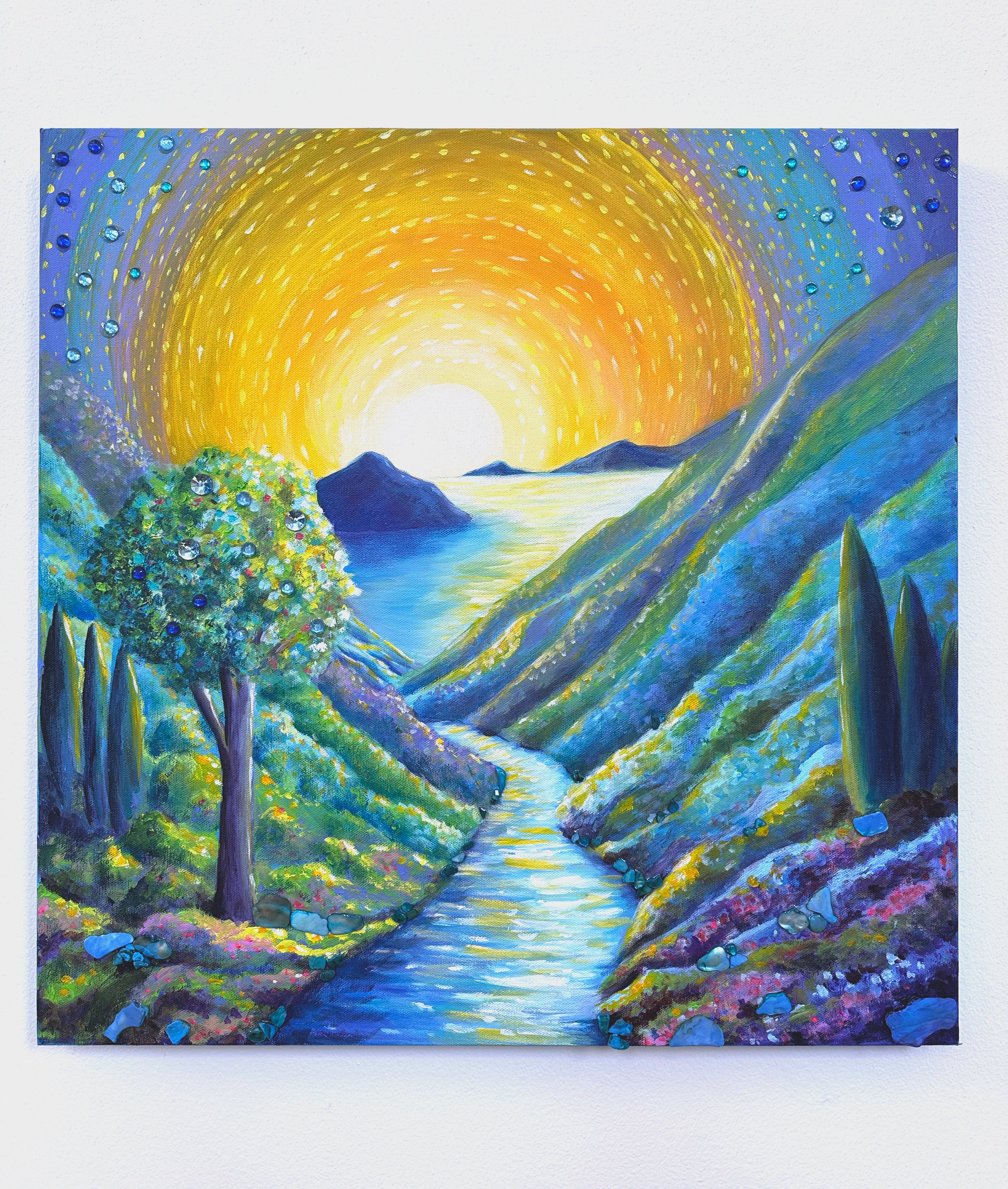DREAM JOURNEY ORIGINAL ACRYLIC PAINTING -  NOT AVAILABLE