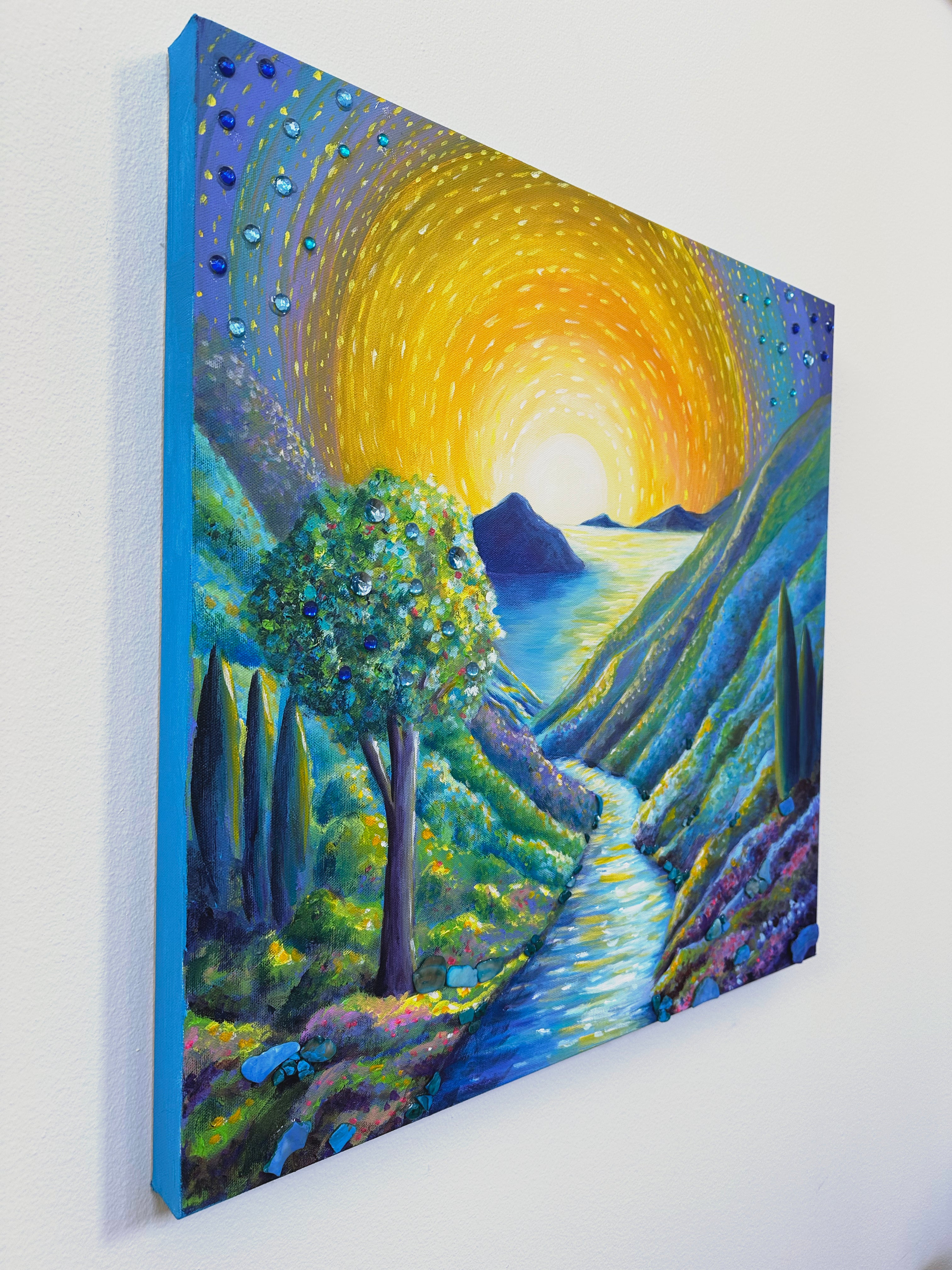 DREAM JOURNEY ORIGINAL ACRYLIC PAINTING -  NOT AVAILABLE