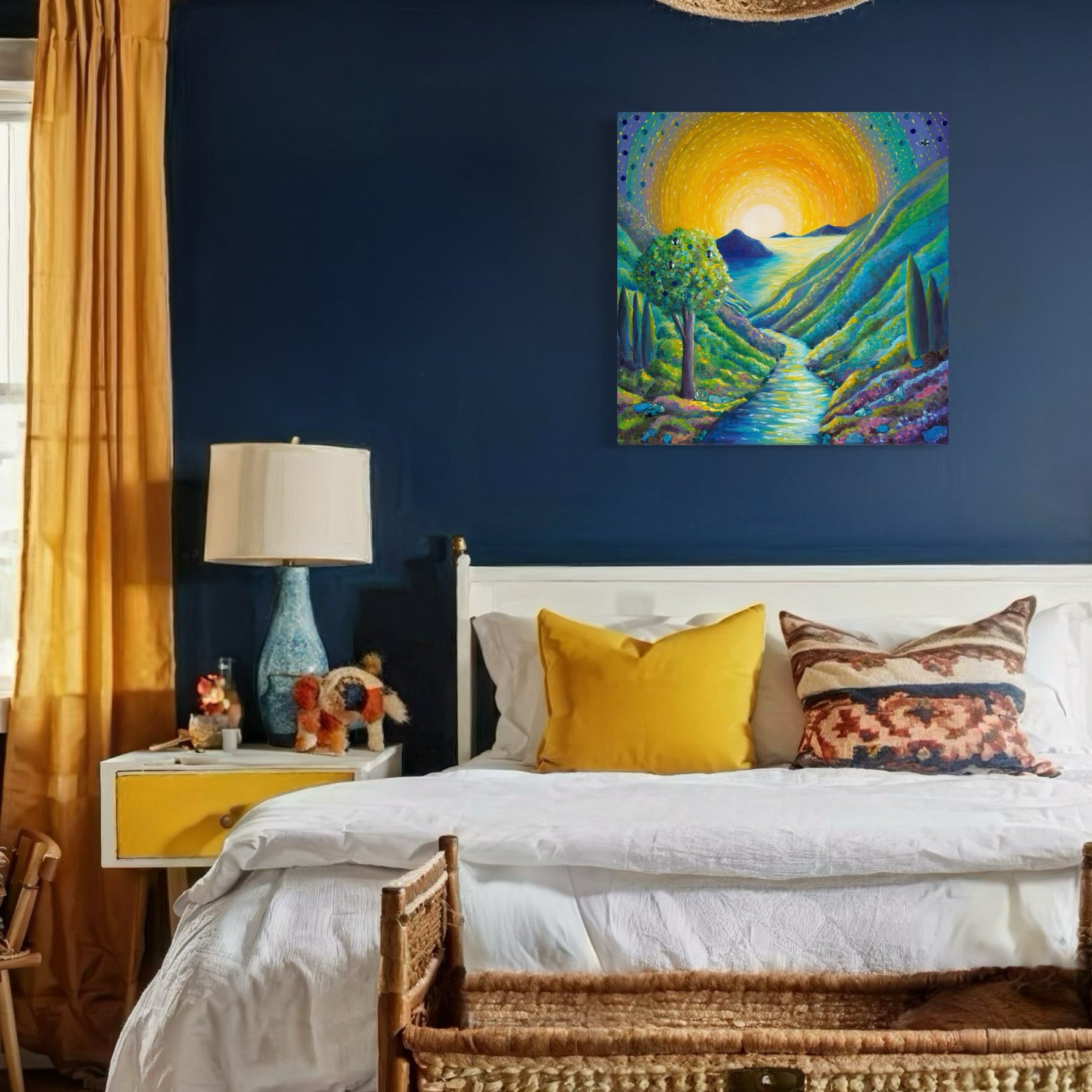 DREAM JOURNEY ORIGINAL ACRYLIC PAINTING -  NOT AVAILABLE