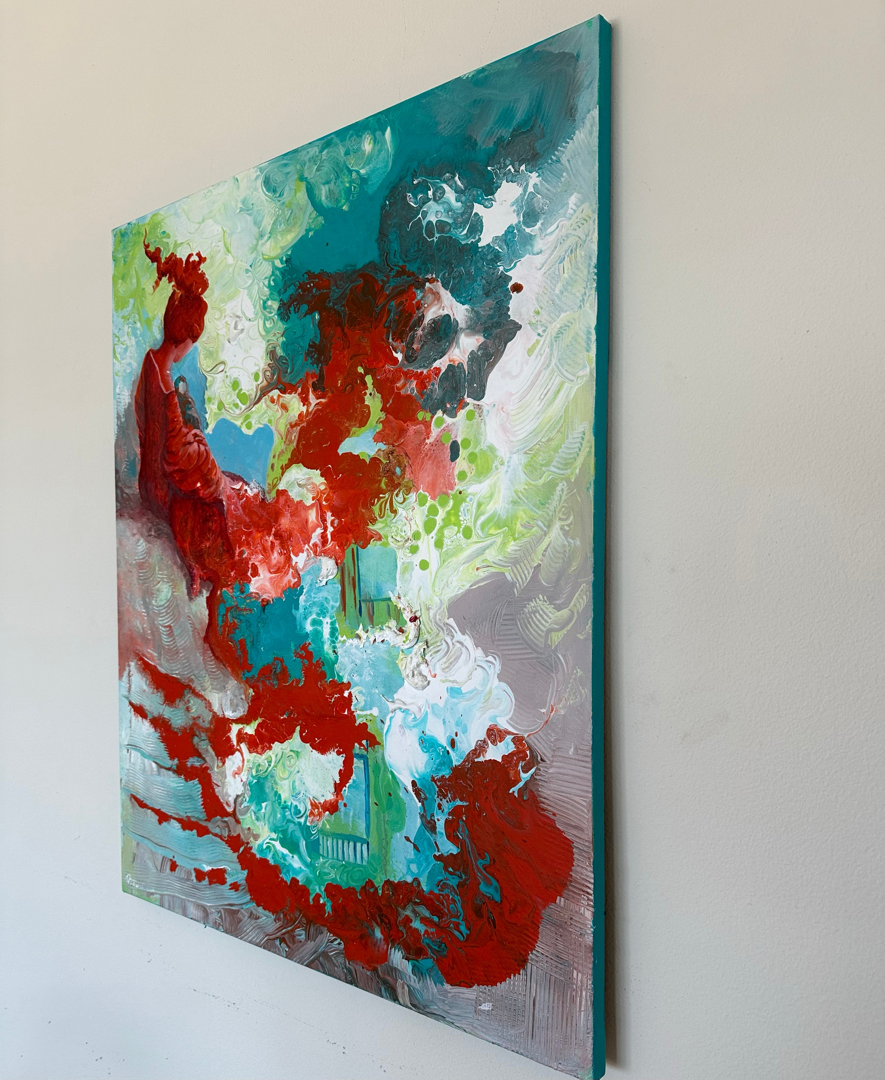 PASSAGE ORIGINAL MIXED MEDIA PAINTING -  NOT AVAILABLE