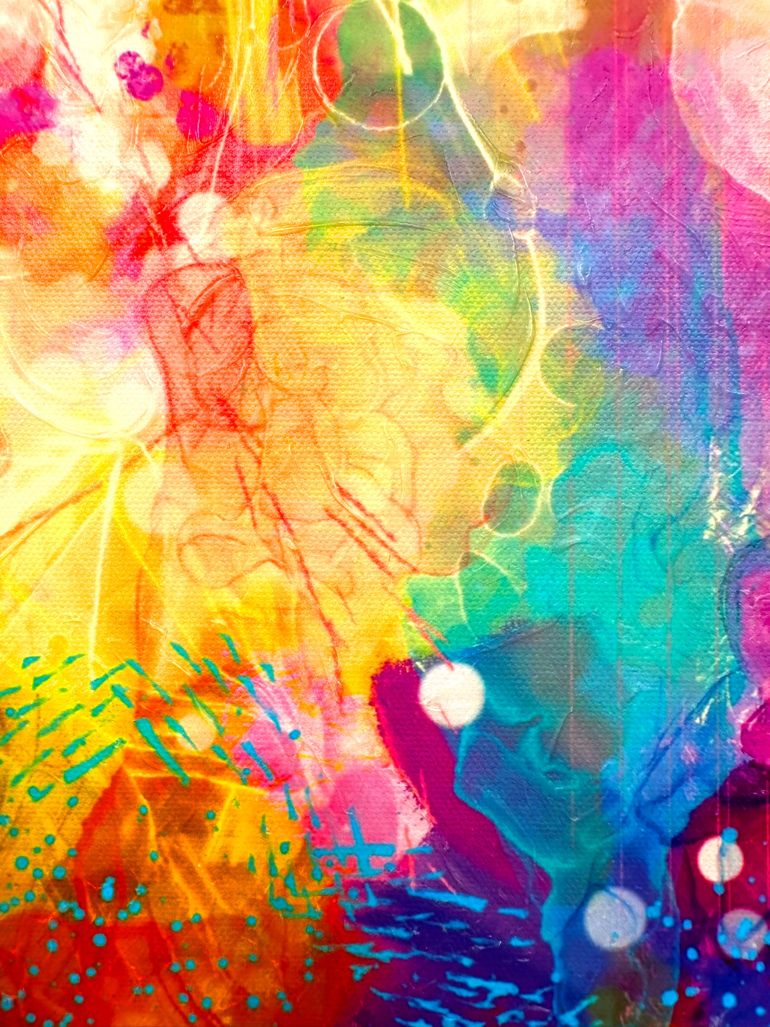 DIGITAL REVERIE EMBELLISHED FINE ART PRINT ON CANVAS -  NOT AVAILABLE