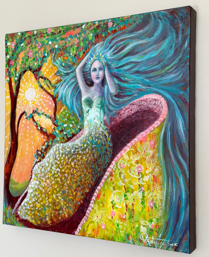THE EMPESS_ ORIGINAL PAINTING - NOT AVAILABLE