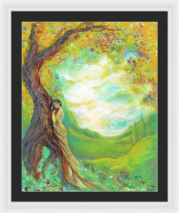 Under the Tree - Framed Print