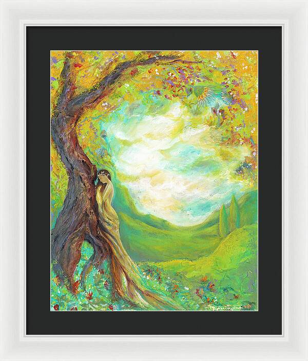 Under the Tree - Framed Print