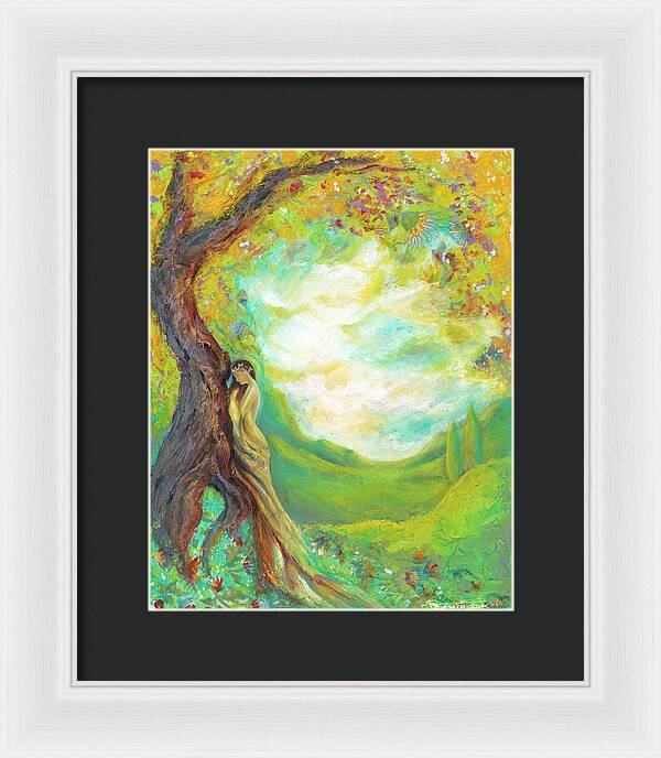 Under the Tree - Framed Print