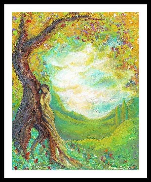 Under the Tree - Framed Print